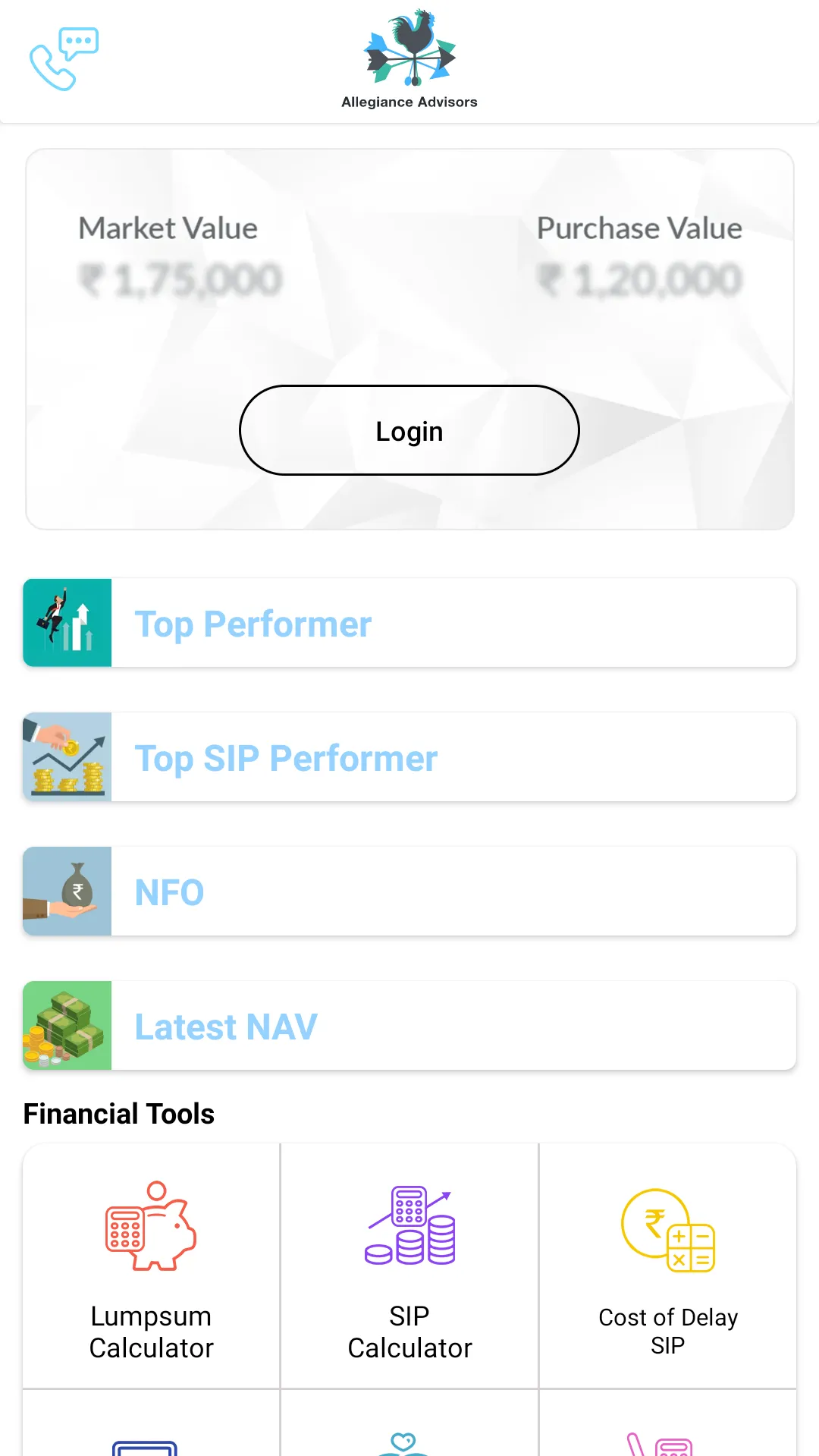 Allegiance Advisors | Indus Appstore | Screenshot