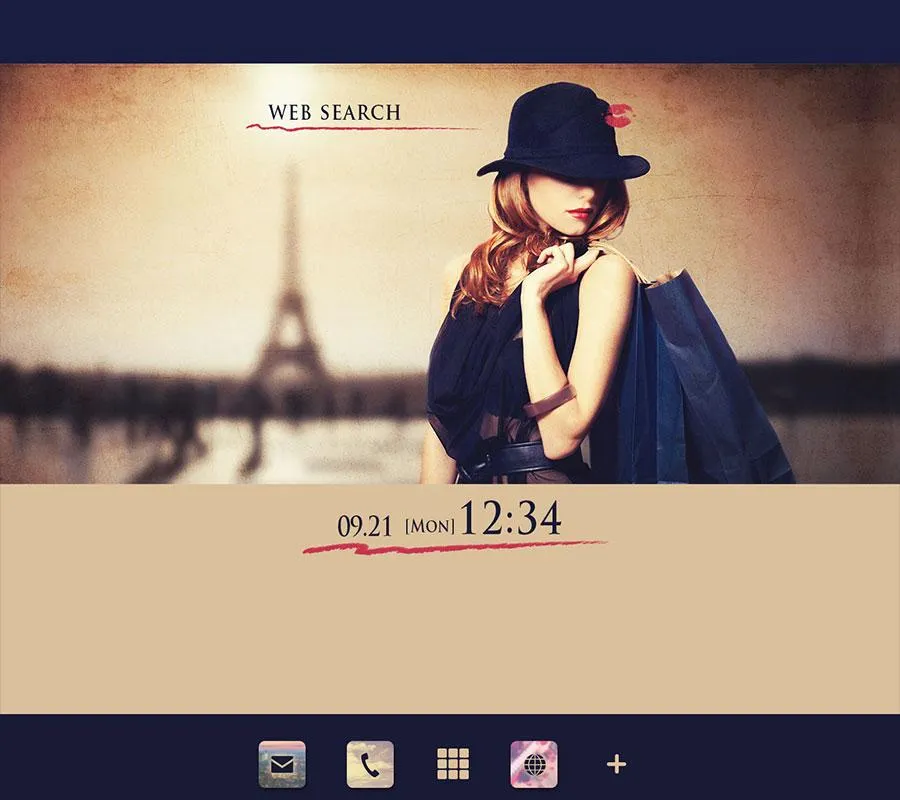 Parisian-Stylish Theme | Indus Appstore | Screenshot