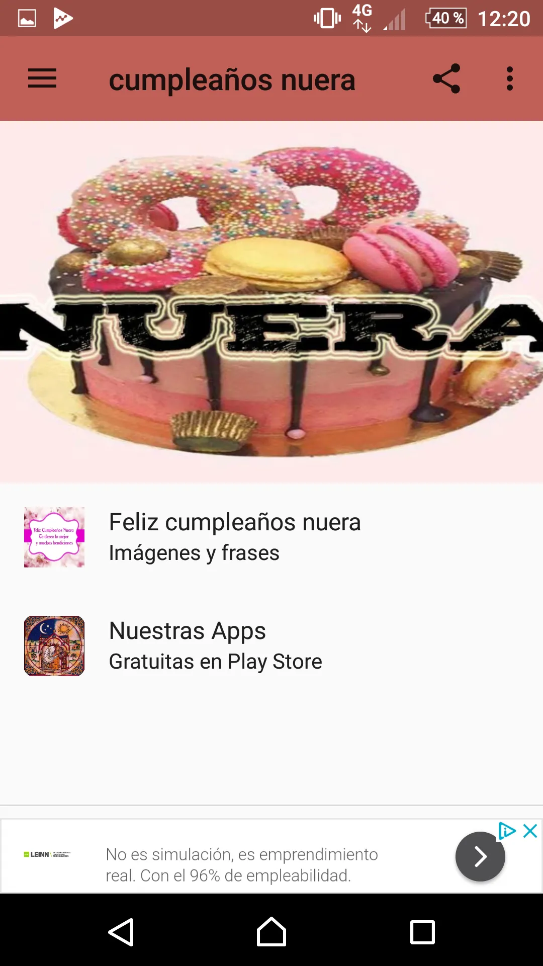 Nuera a por muchos años más | Indus Appstore | Screenshot