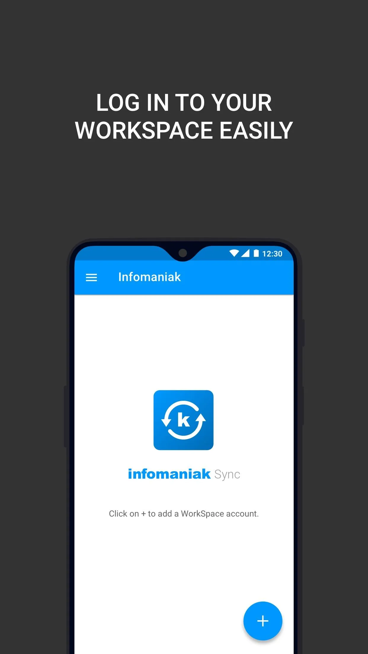 Infomaniak kSync | Indus Appstore | Screenshot