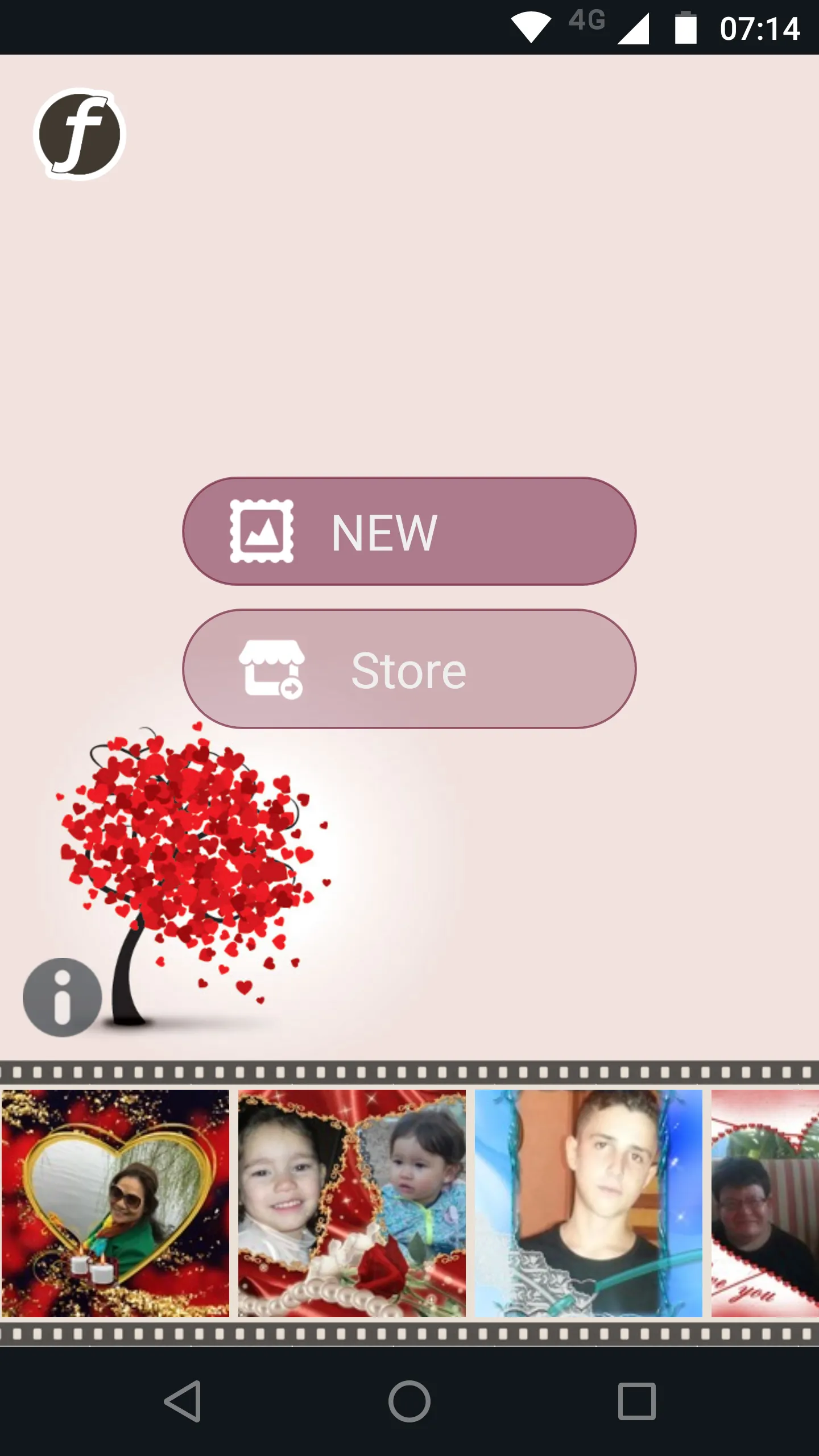 Love PhotoFrames | Indus Appstore | Screenshot