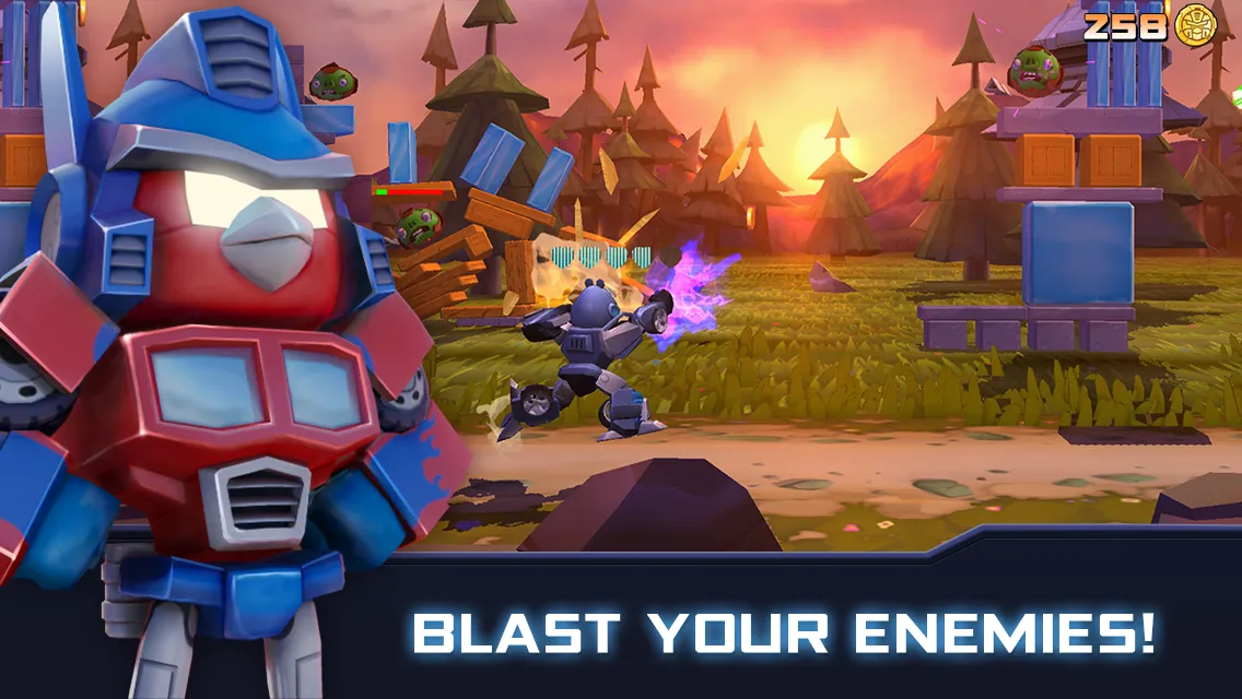 Angry Birds Transformers | Indus Appstore | Screenshot