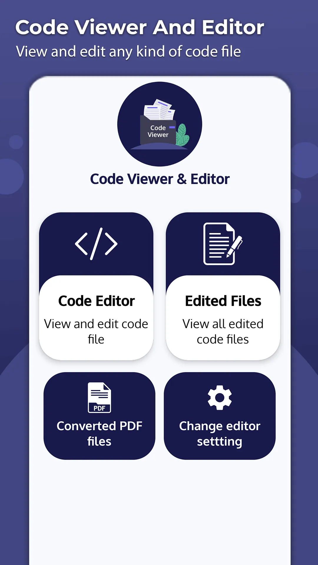 Code Viewer & Code Editor | Indus Appstore | Screenshot