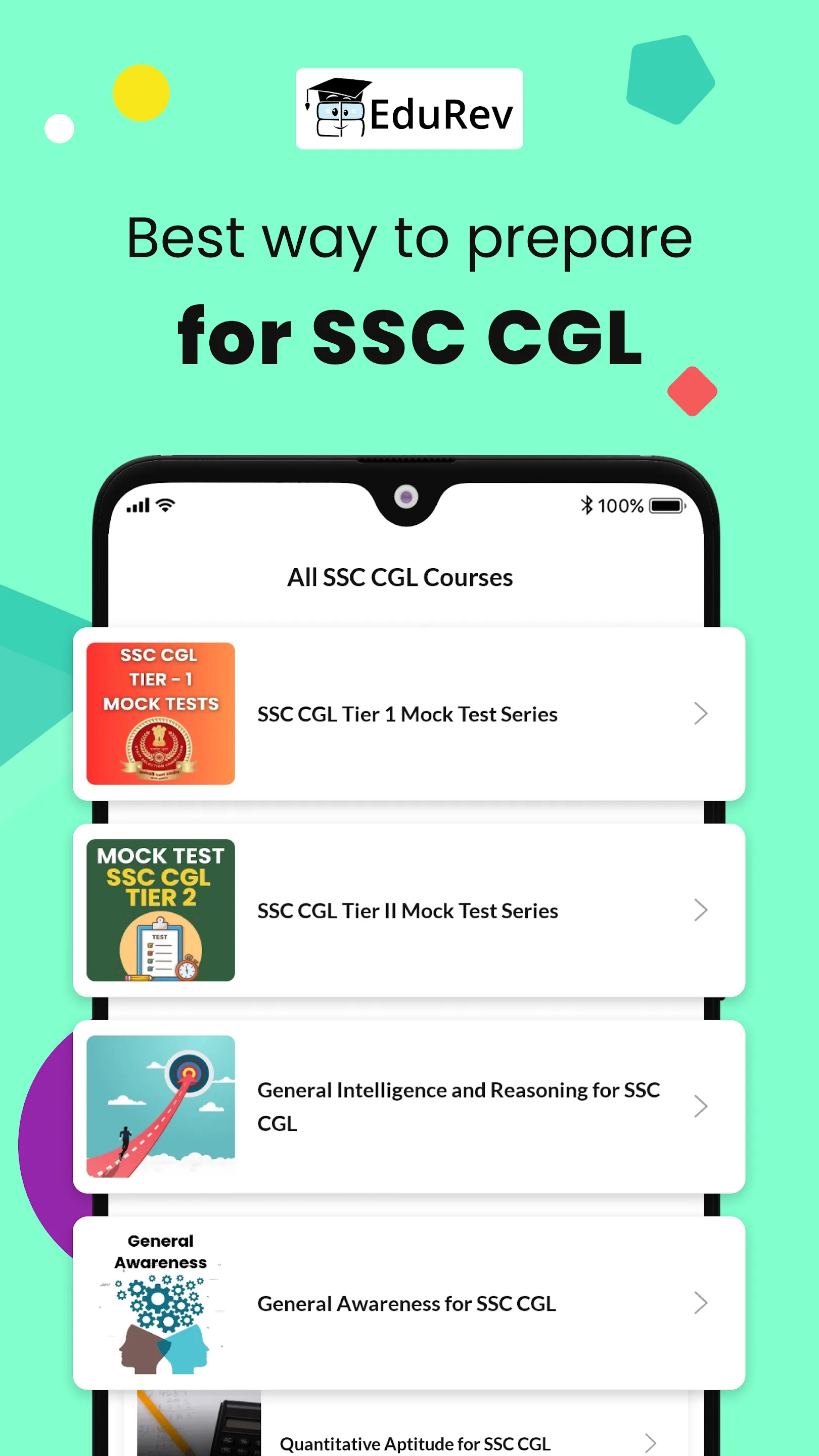 SSC CGL Exam Prep & Mock Tests | Indus Appstore | Screenshot