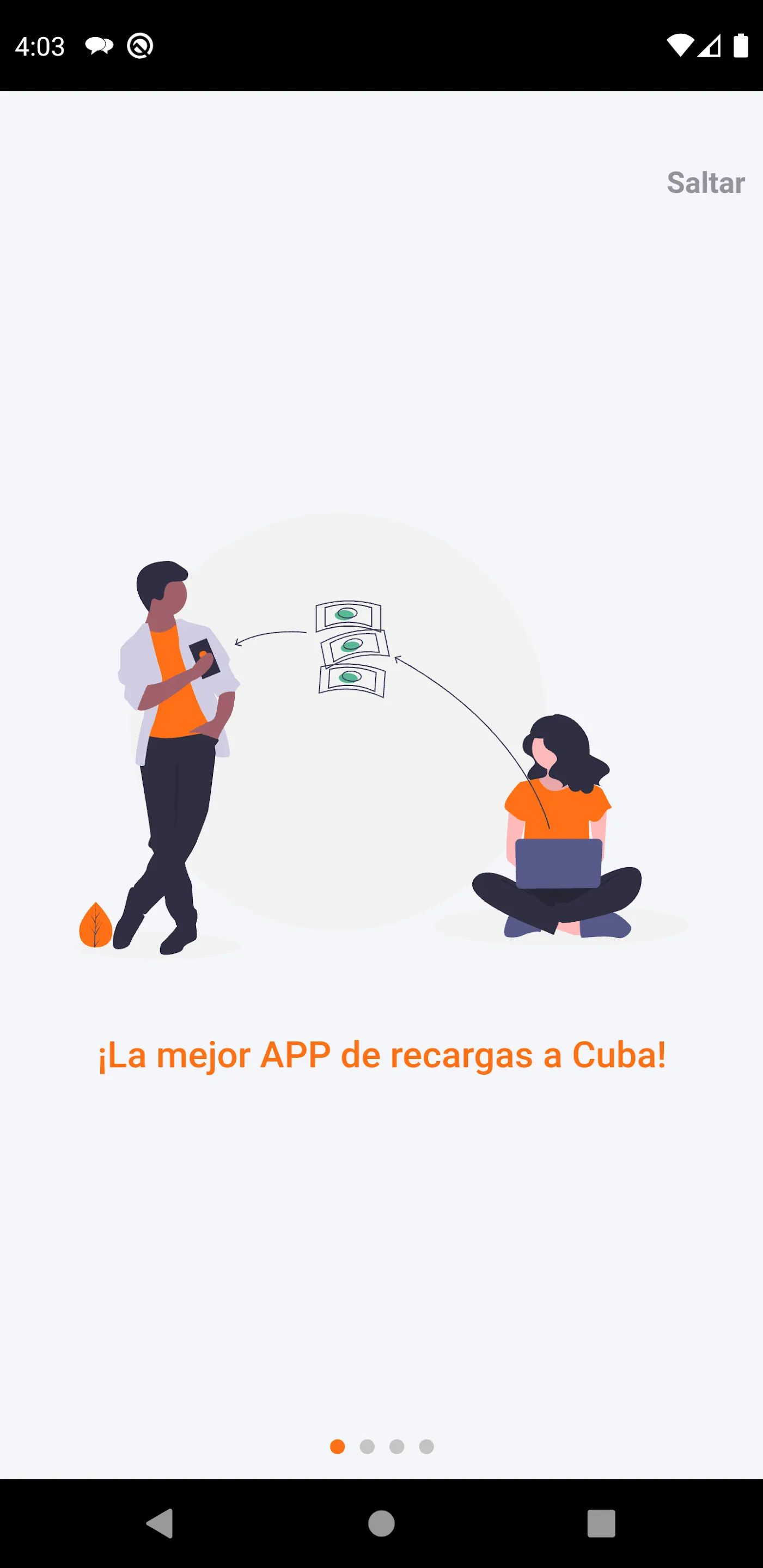 iLlamo: recharges to Cuba | Indus Appstore | Screenshot