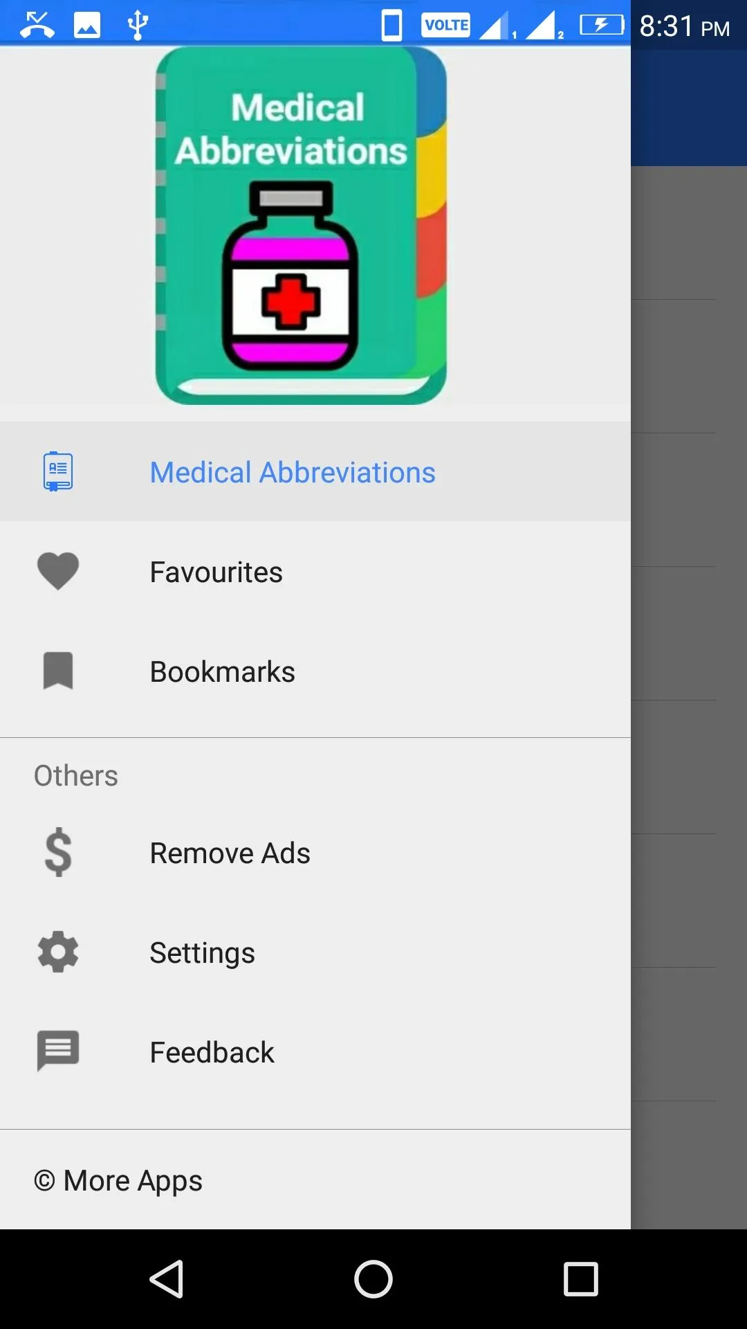 Medical Abbreviations | Indus Appstore | Screenshot