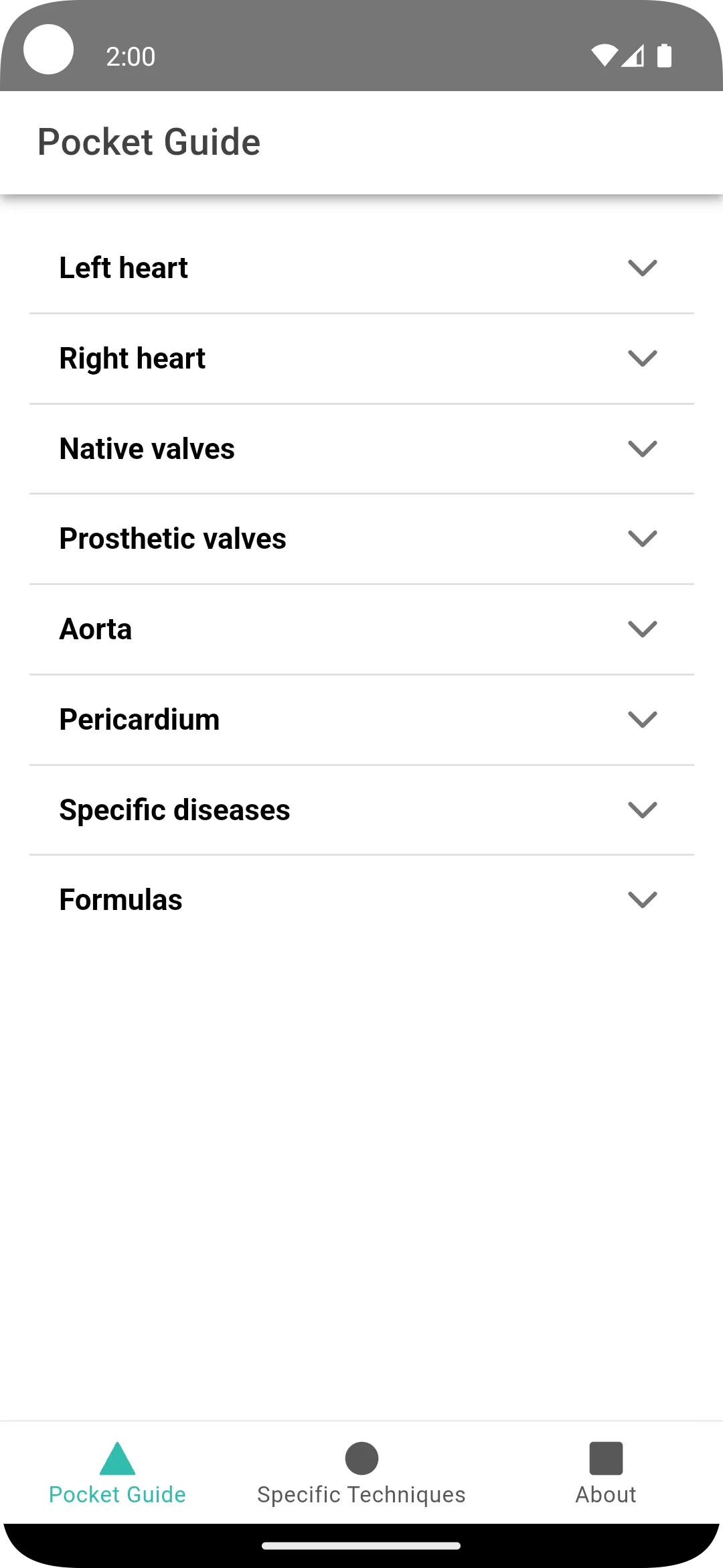 Echocardio Notes | Indus Appstore | Screenshot