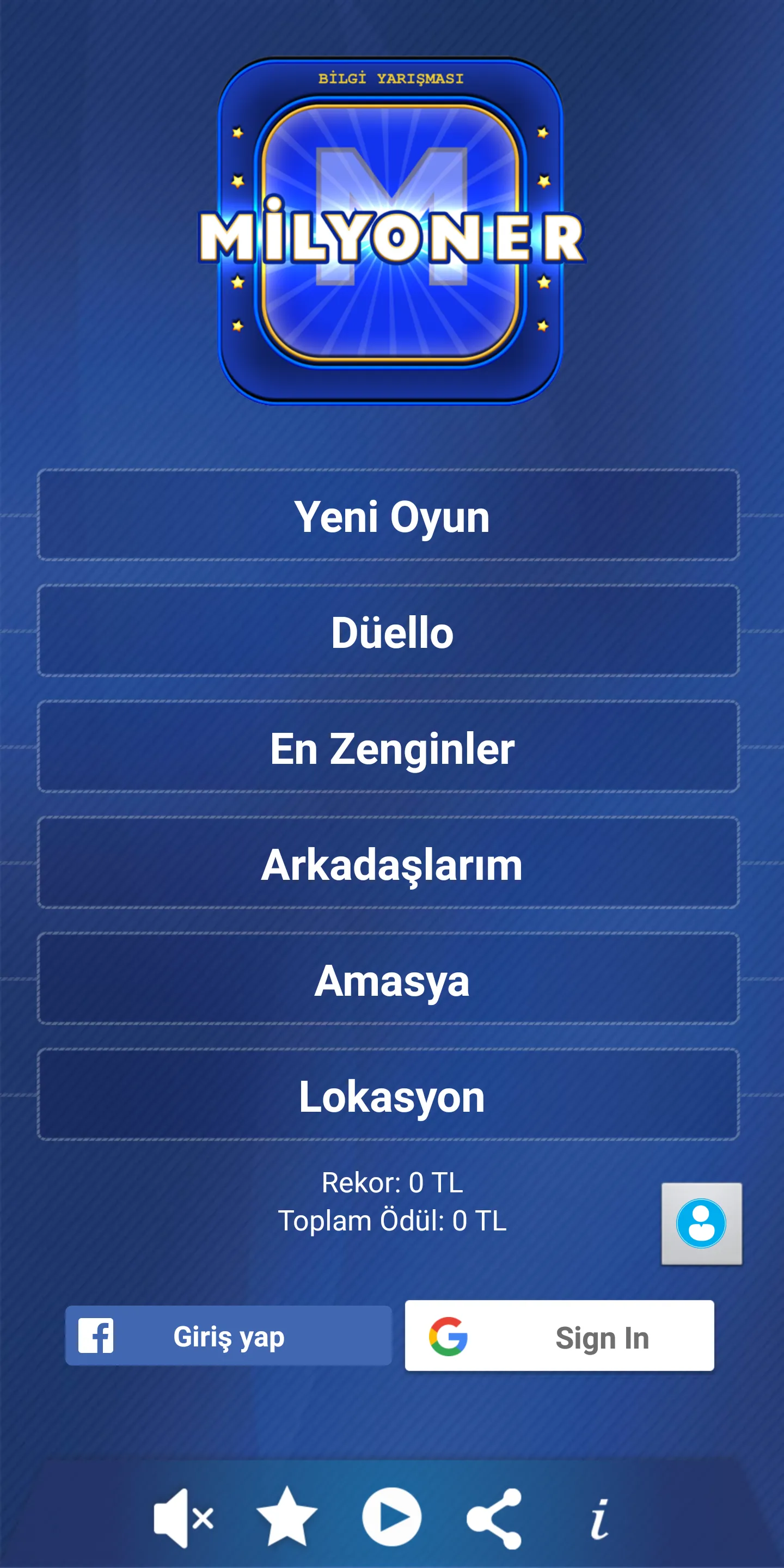 Milyoner Şov 2023 | Indus Appstore | Screenshot