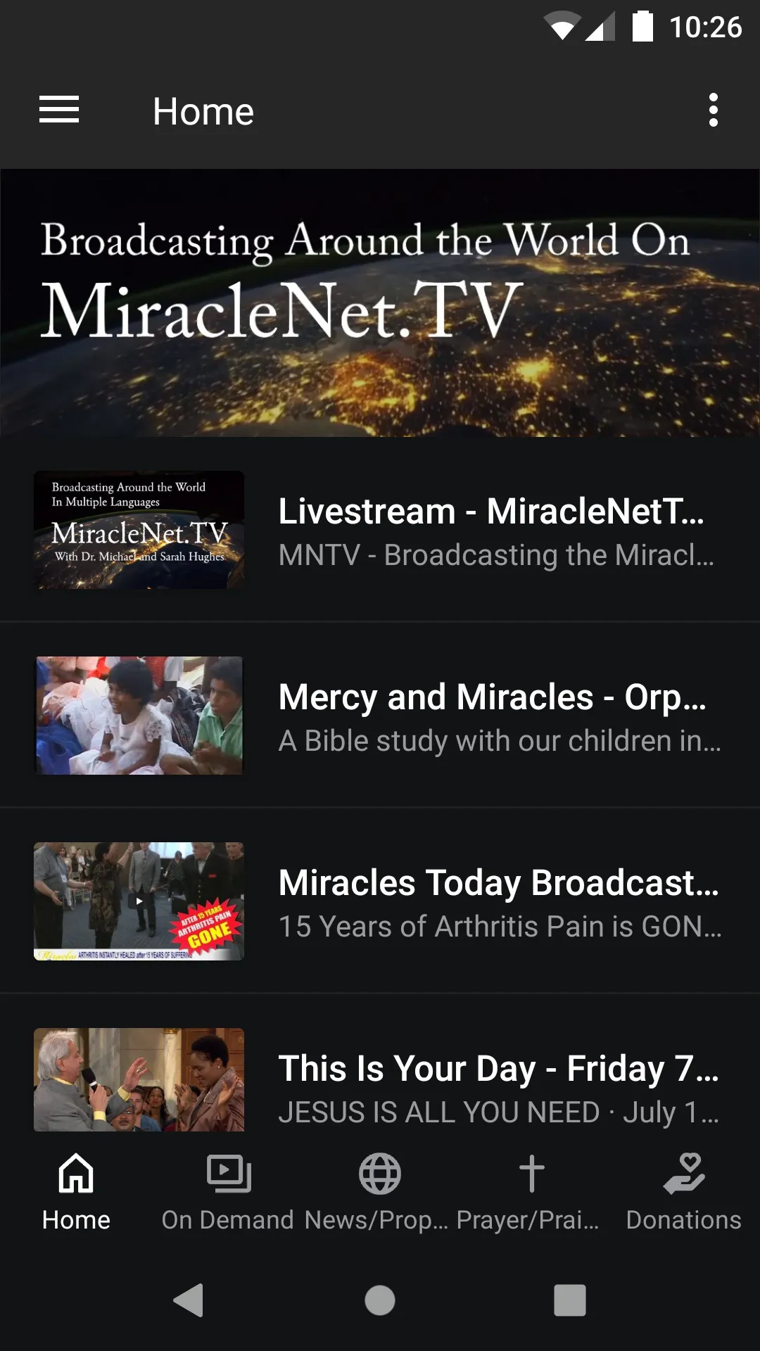 MiracleNet | Indus Appstore | Screenshot