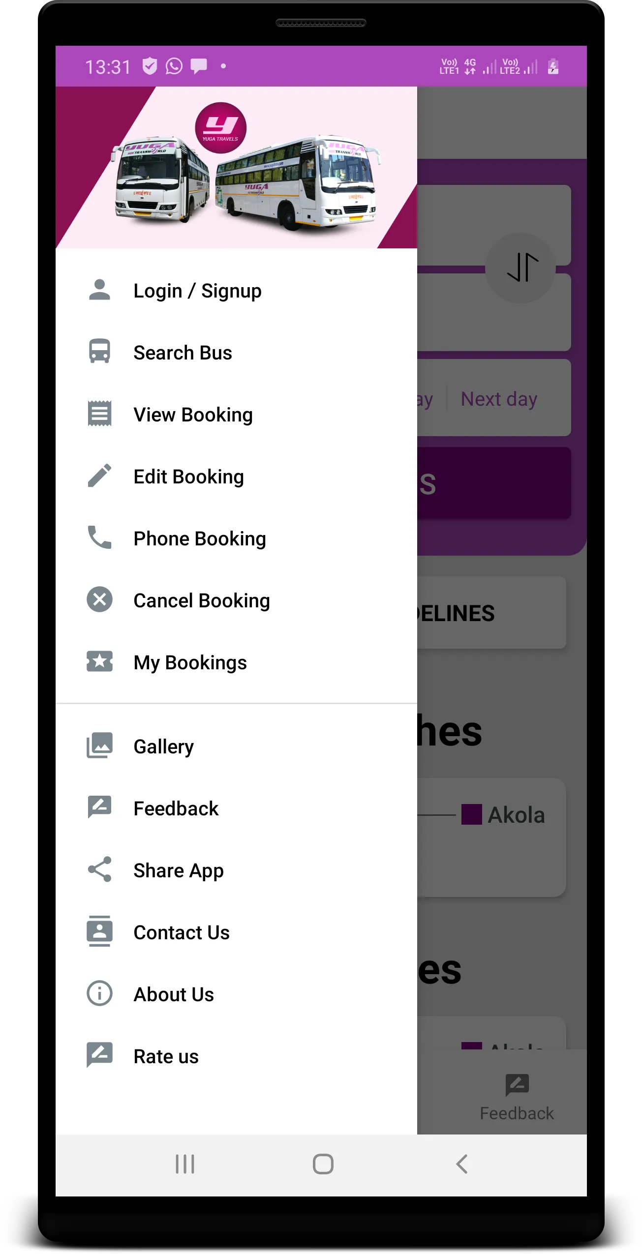 Yuga Bus | Indus Appstore | Screenshot