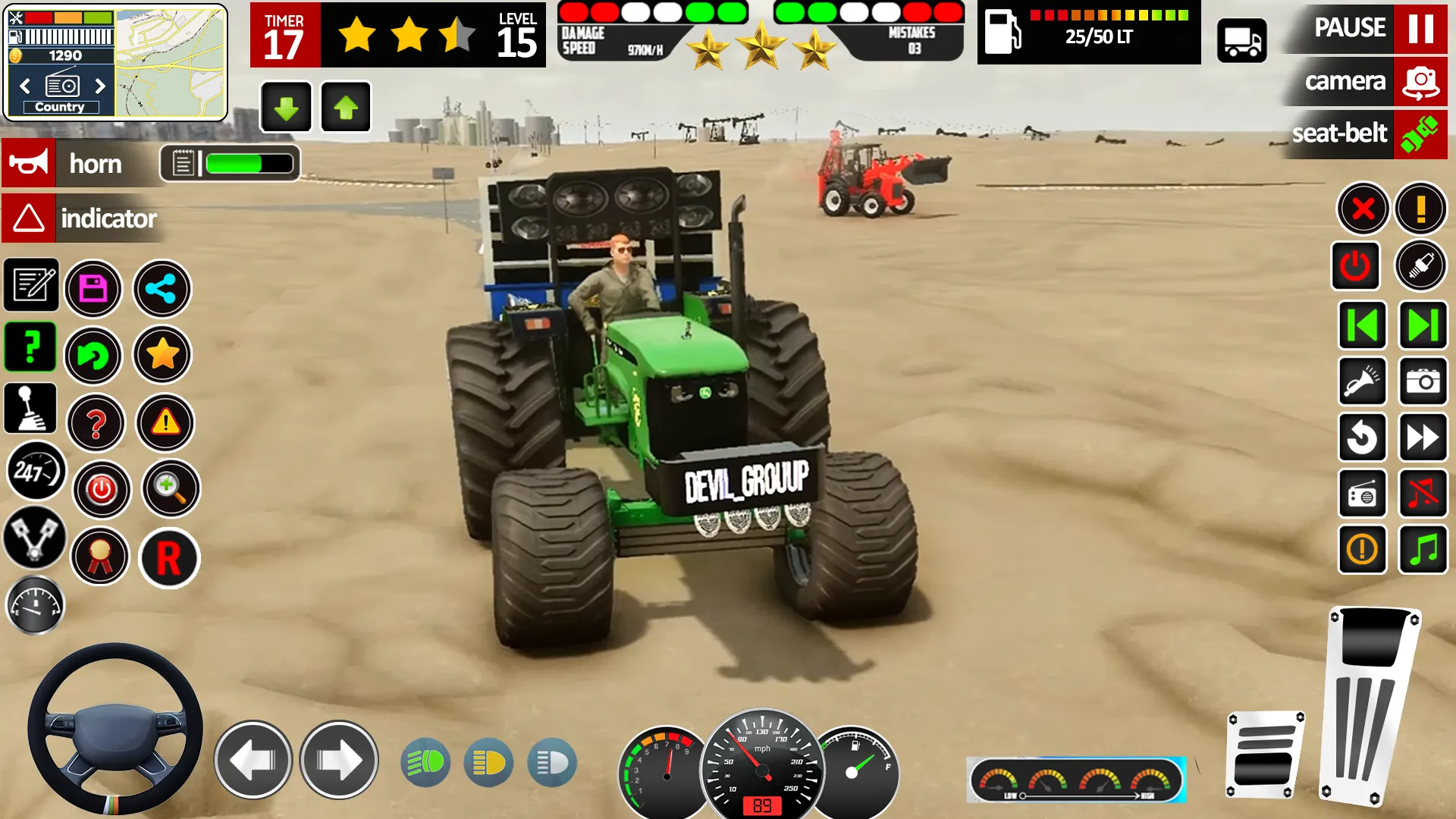 Indian Tractor Games Simulator | Indus Appstore | Screenshot