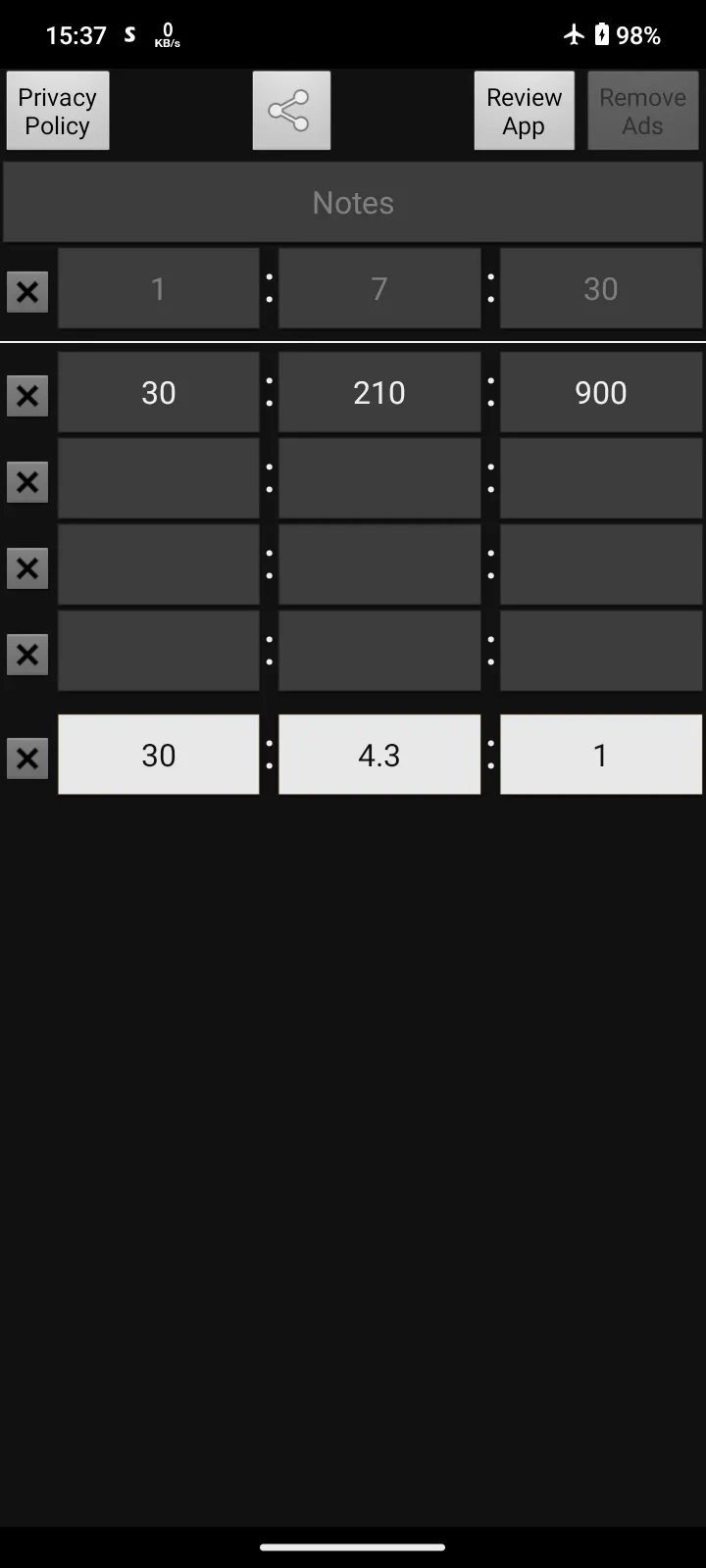 Designated ratio calculator | Indus Appstore | Screenshot