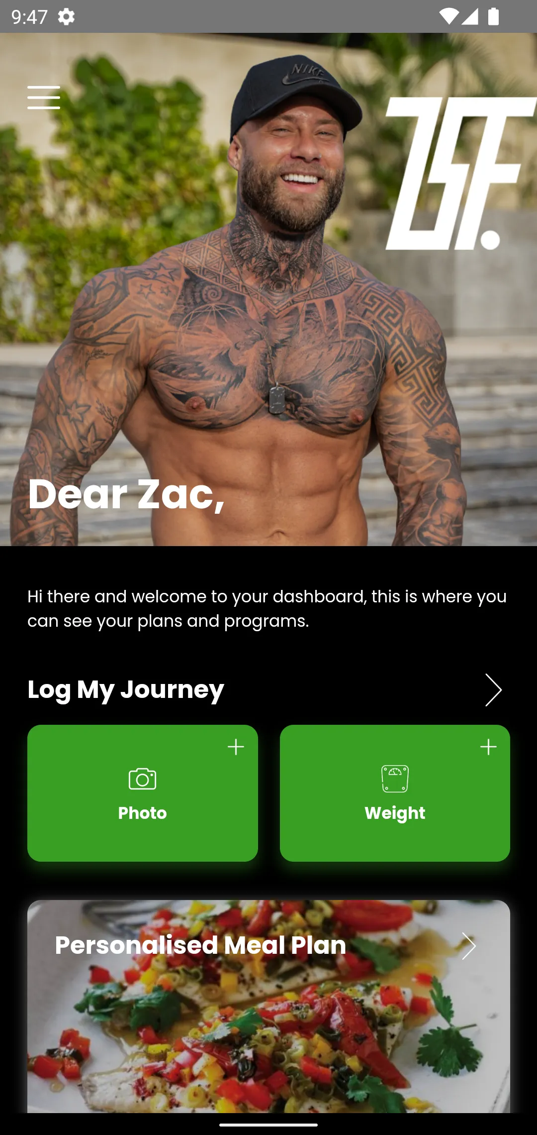 Zac Smith Fitness App | Indus Appstore | Screenshot