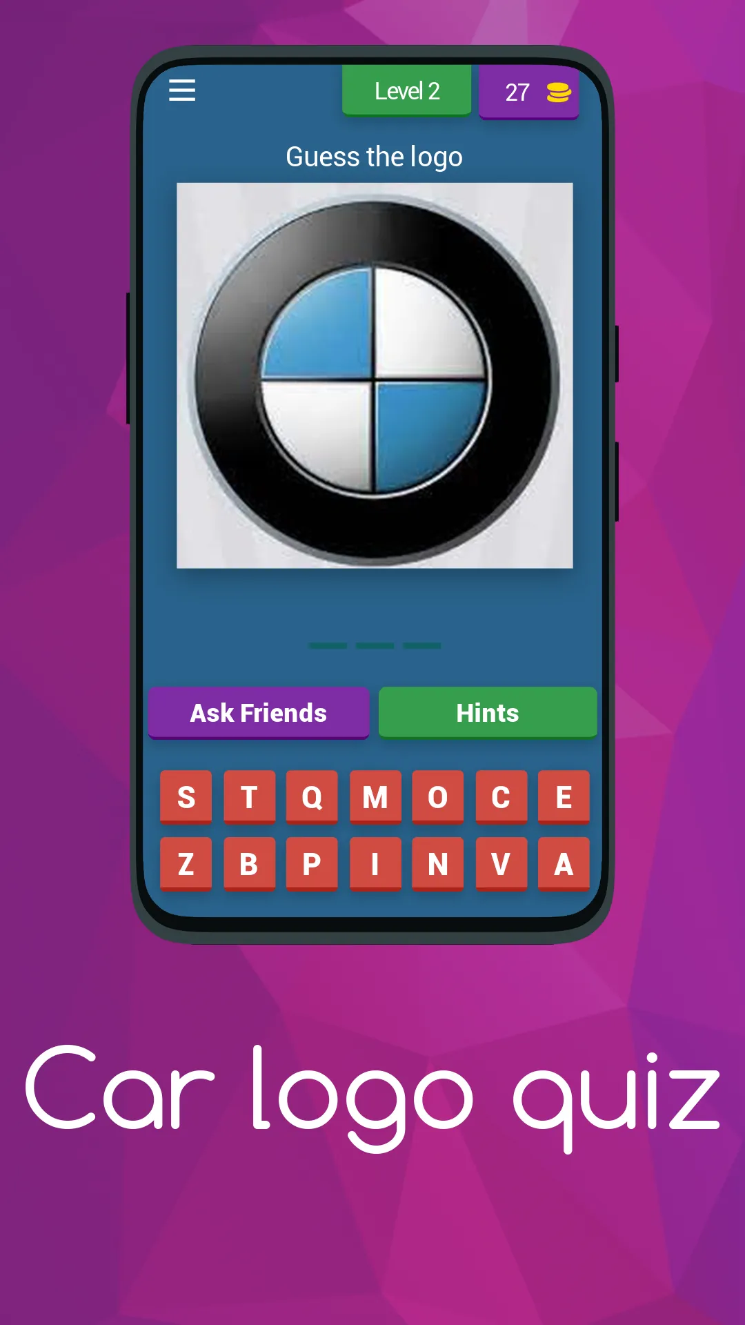 Car logo quiz | Indus Appstore | Screenshot