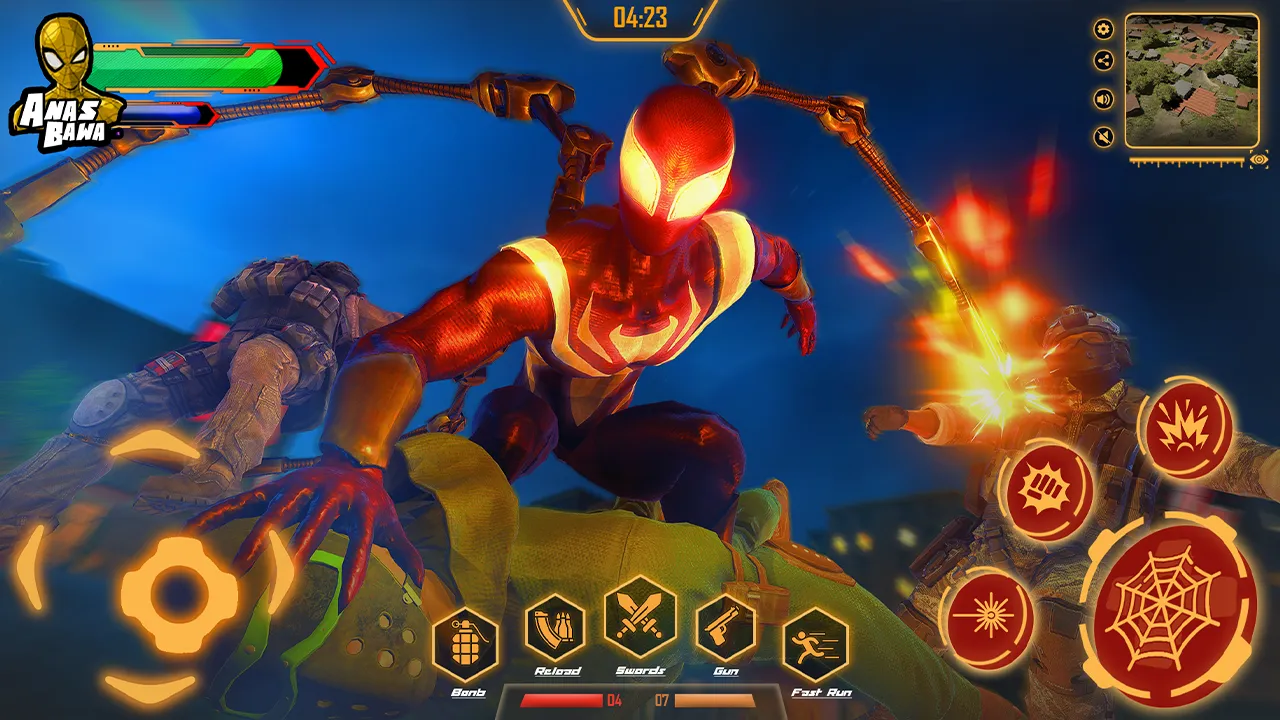 Iron Super Hero - Spider Games | Indus Appstore | Screenshot