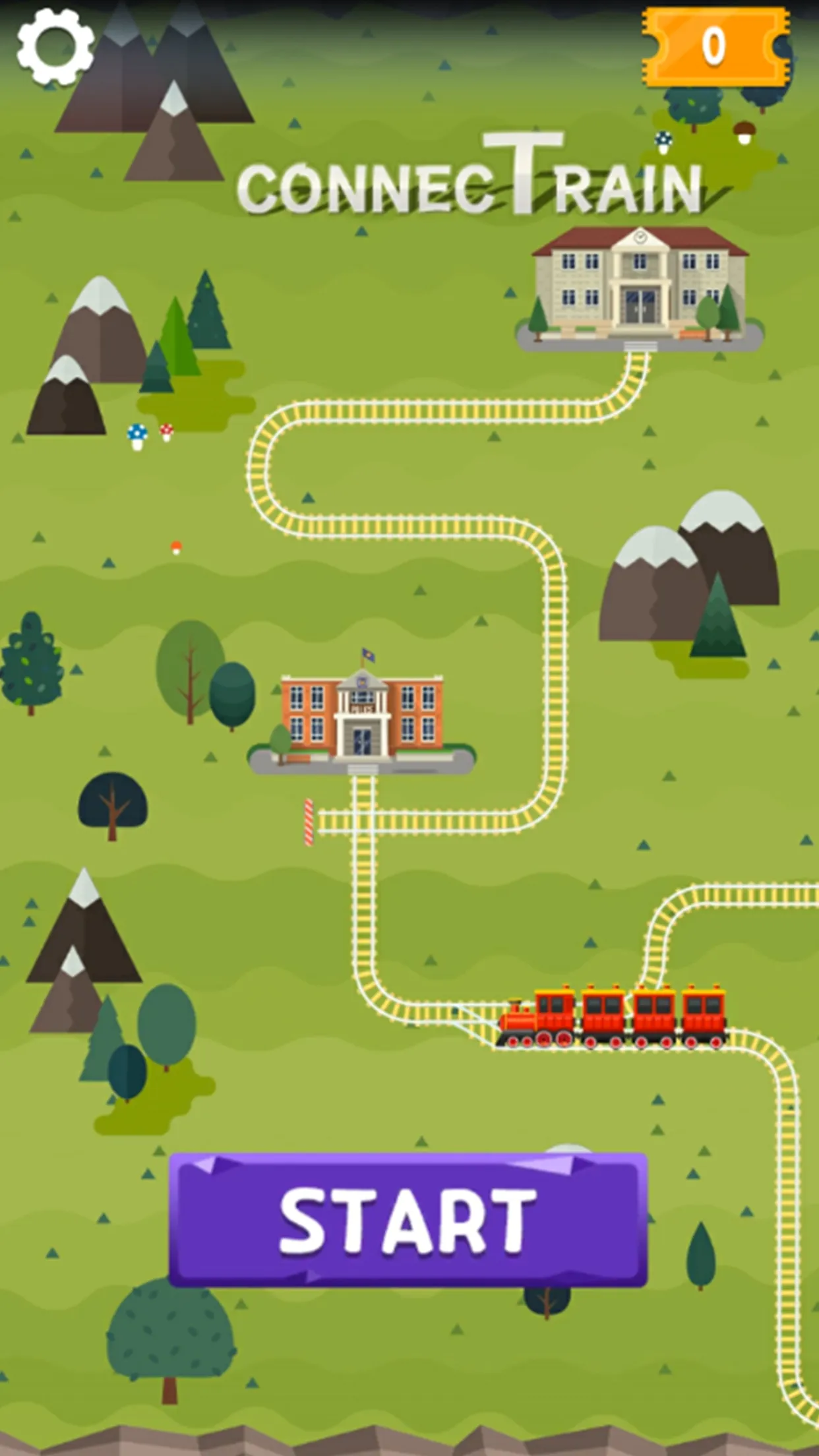 Connect Train - Color Puzzle | Indus Appstore | Screenshot