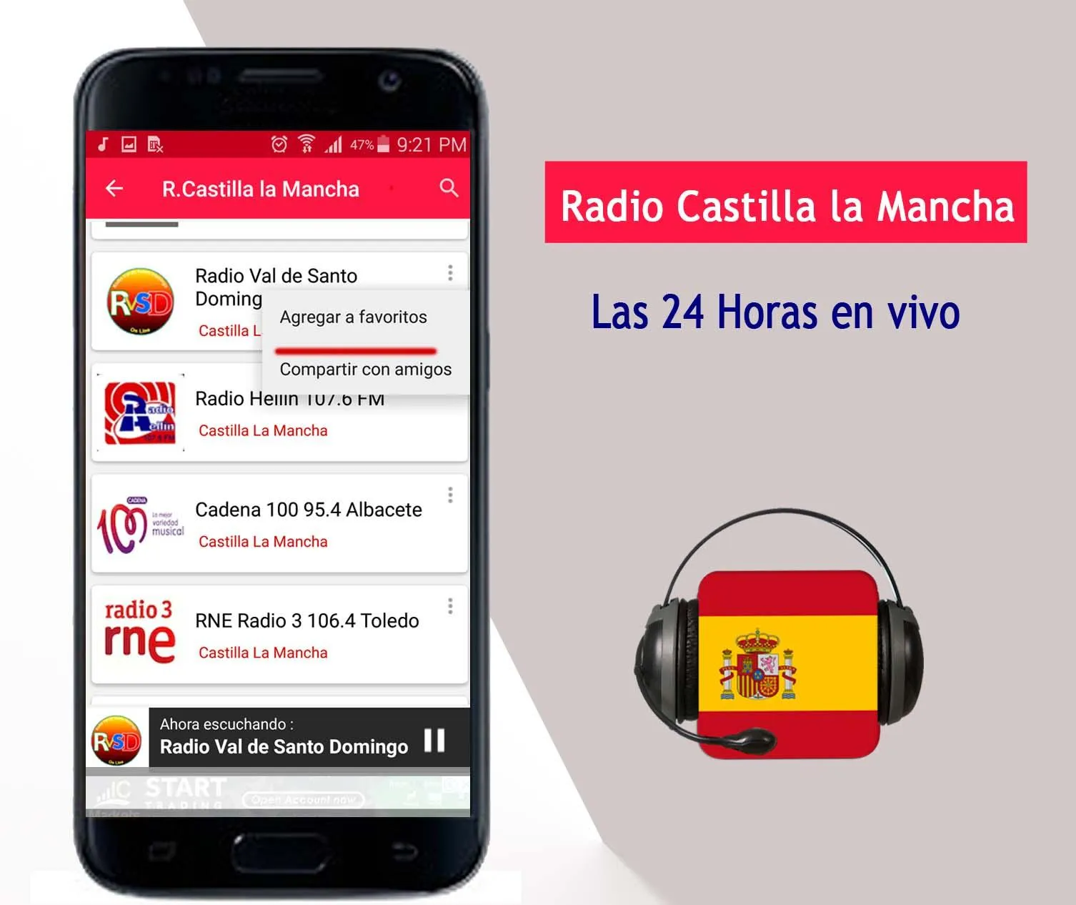 Radio Castilla la Mancha | Indus Appstore | Screenshot