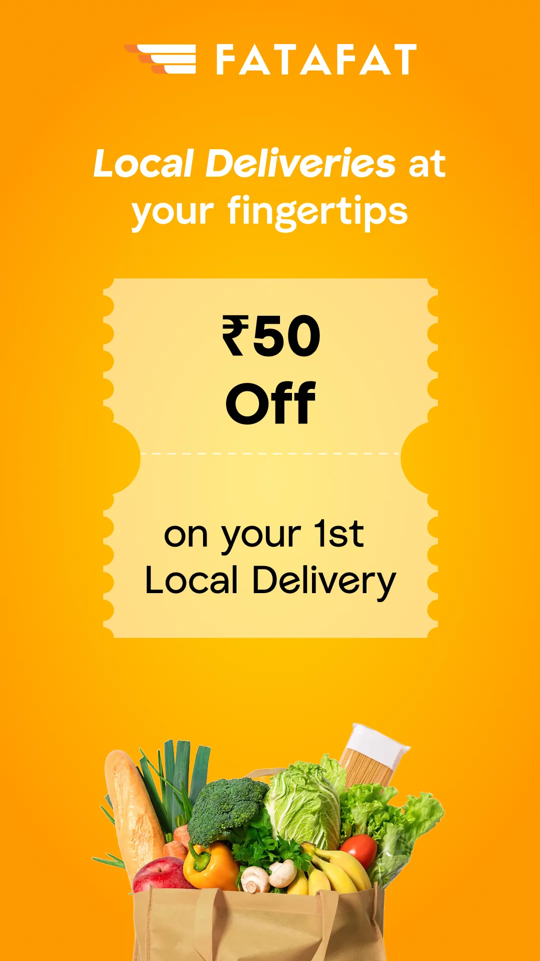 FATAFAT: Local Delivery Online | Indus Appstore | Screenshot