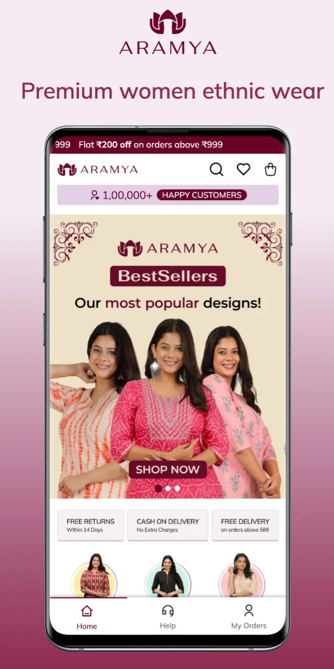 Aramya | Indus Appstore | Screenshot