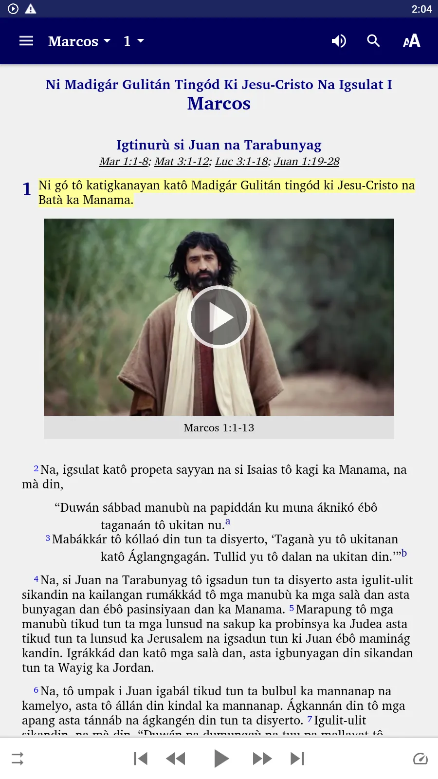 Tagabawa Bible | Indus Appstore | Screenshot