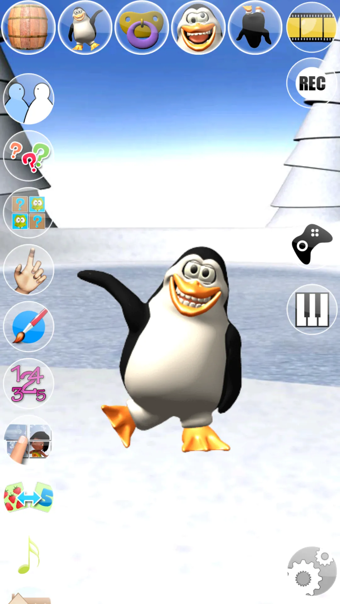 Sweet Little Talking Penguin | Indus Appstore | Screenshot