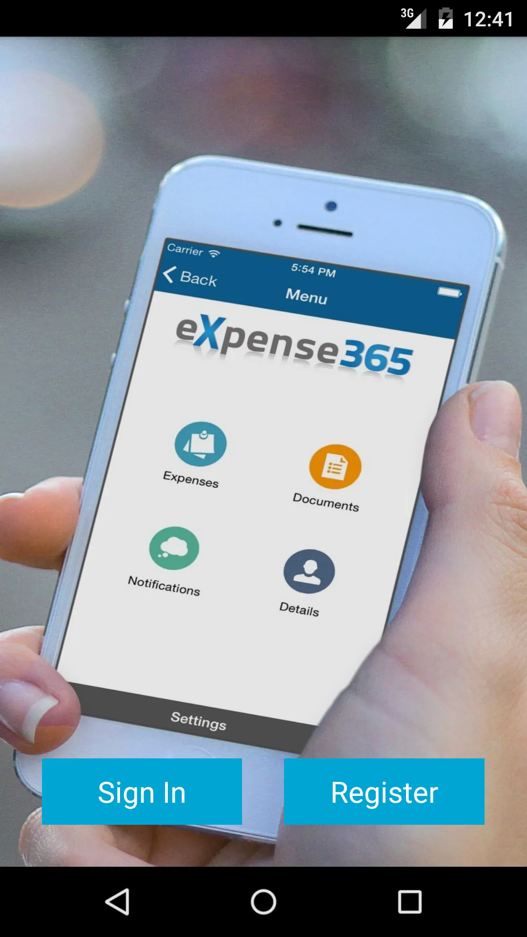 eXpense365 | Indus Appstore | Screenshot