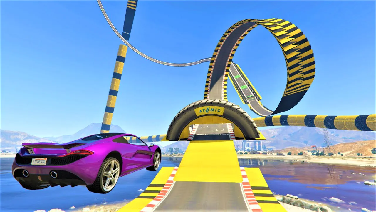 Car Parkour: Sky Racing 3D | Indus Appstore | Screenshot