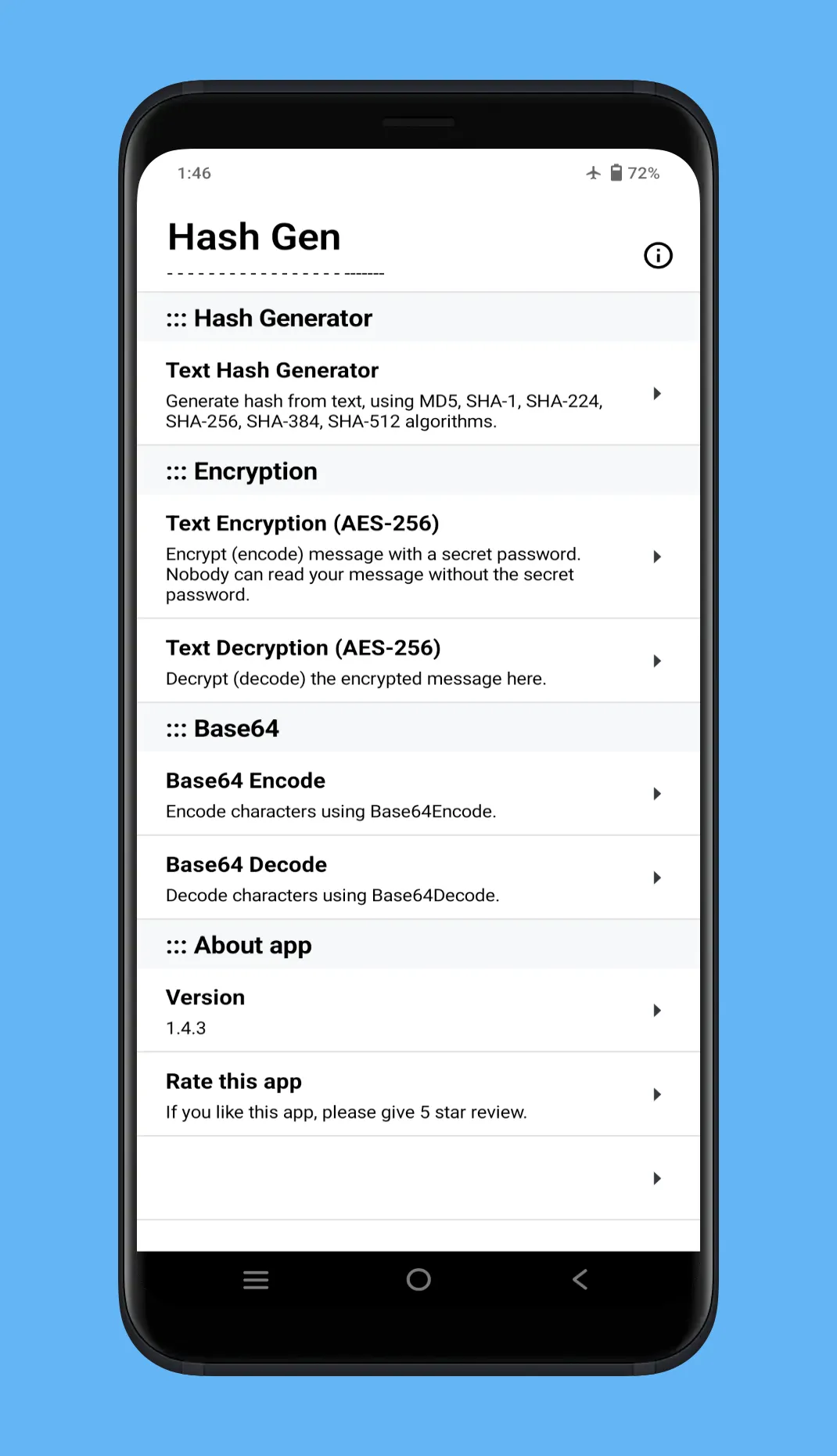 Hash Gen - Hash Generator | Indus Appstore | Screenshot