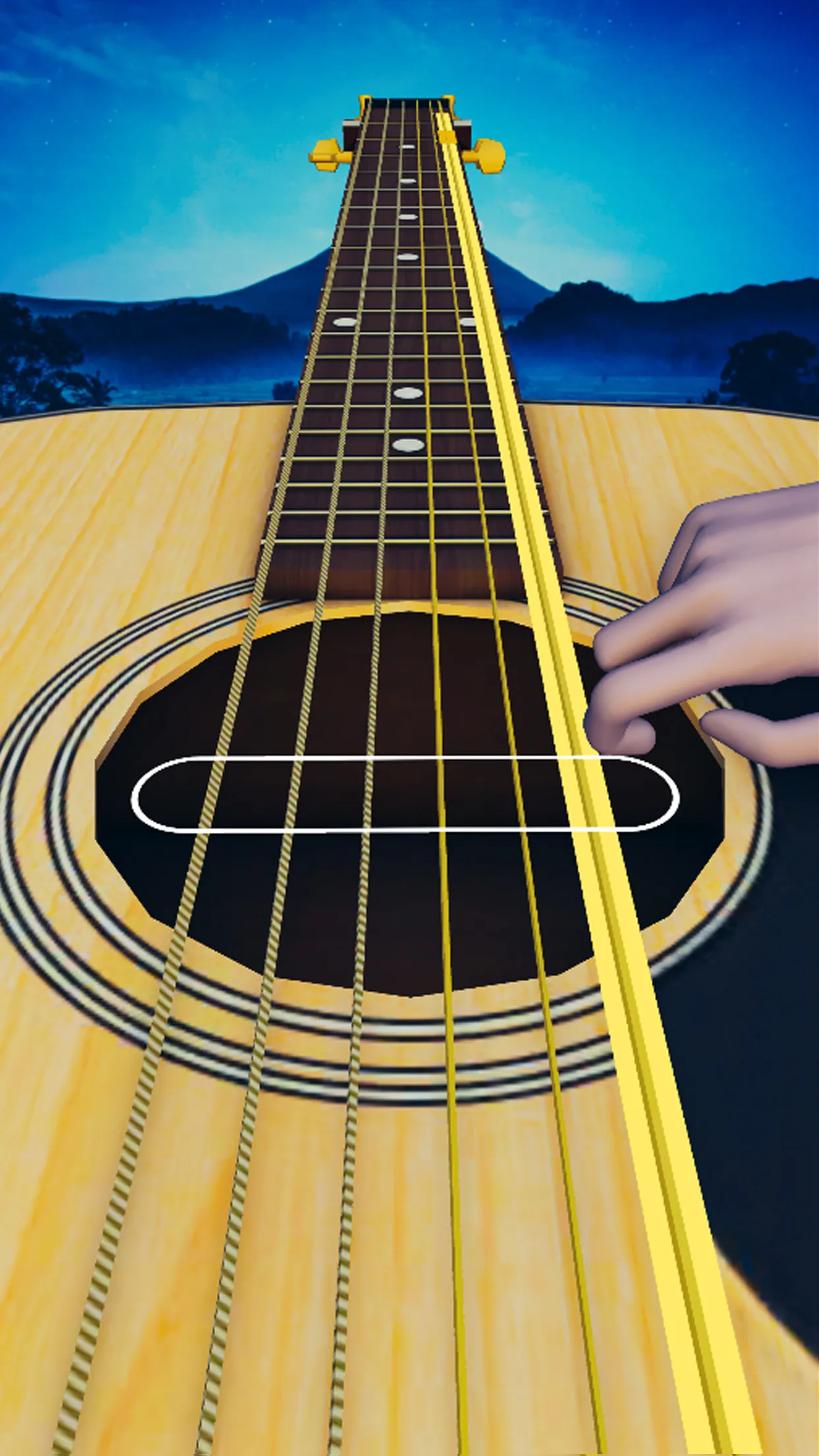 Acoustic electric guitar game | Indus Appstore | Screenshot