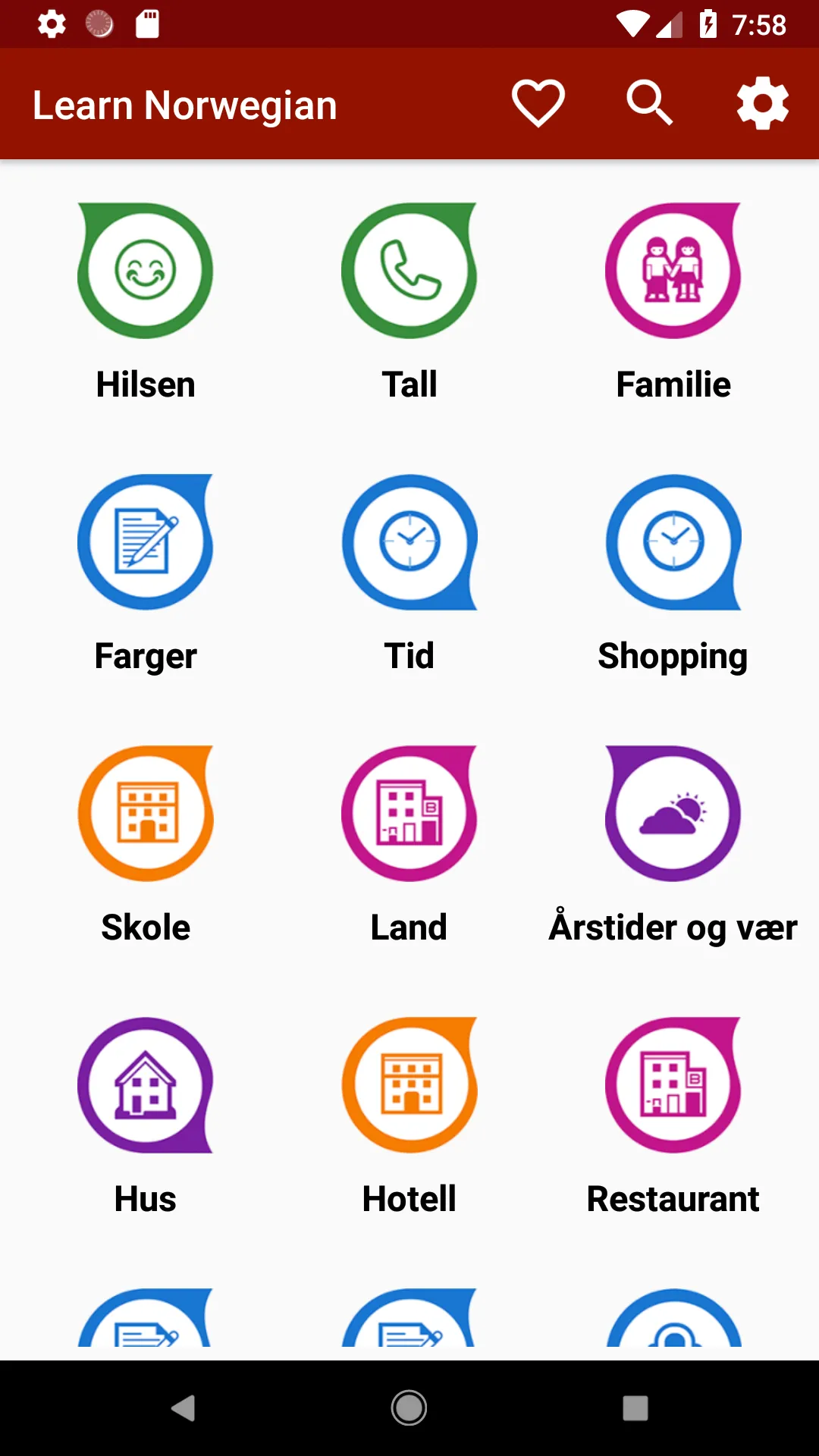 Learn Norwegian Offline For Go | Indus Appstore | Screenshot