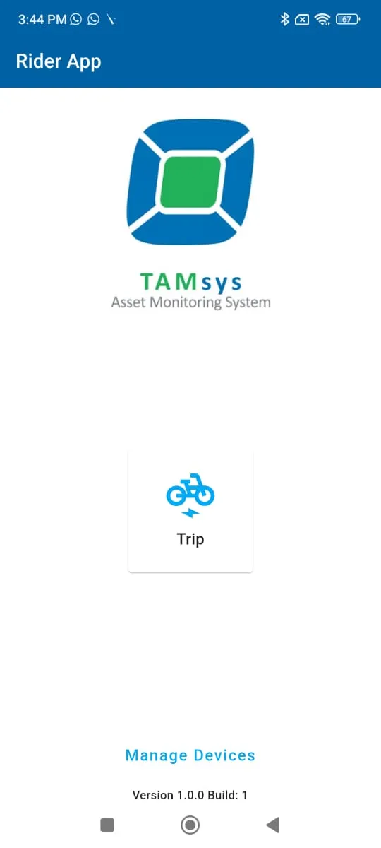 TAMsys Rider | Indus Appstore | Screenshot