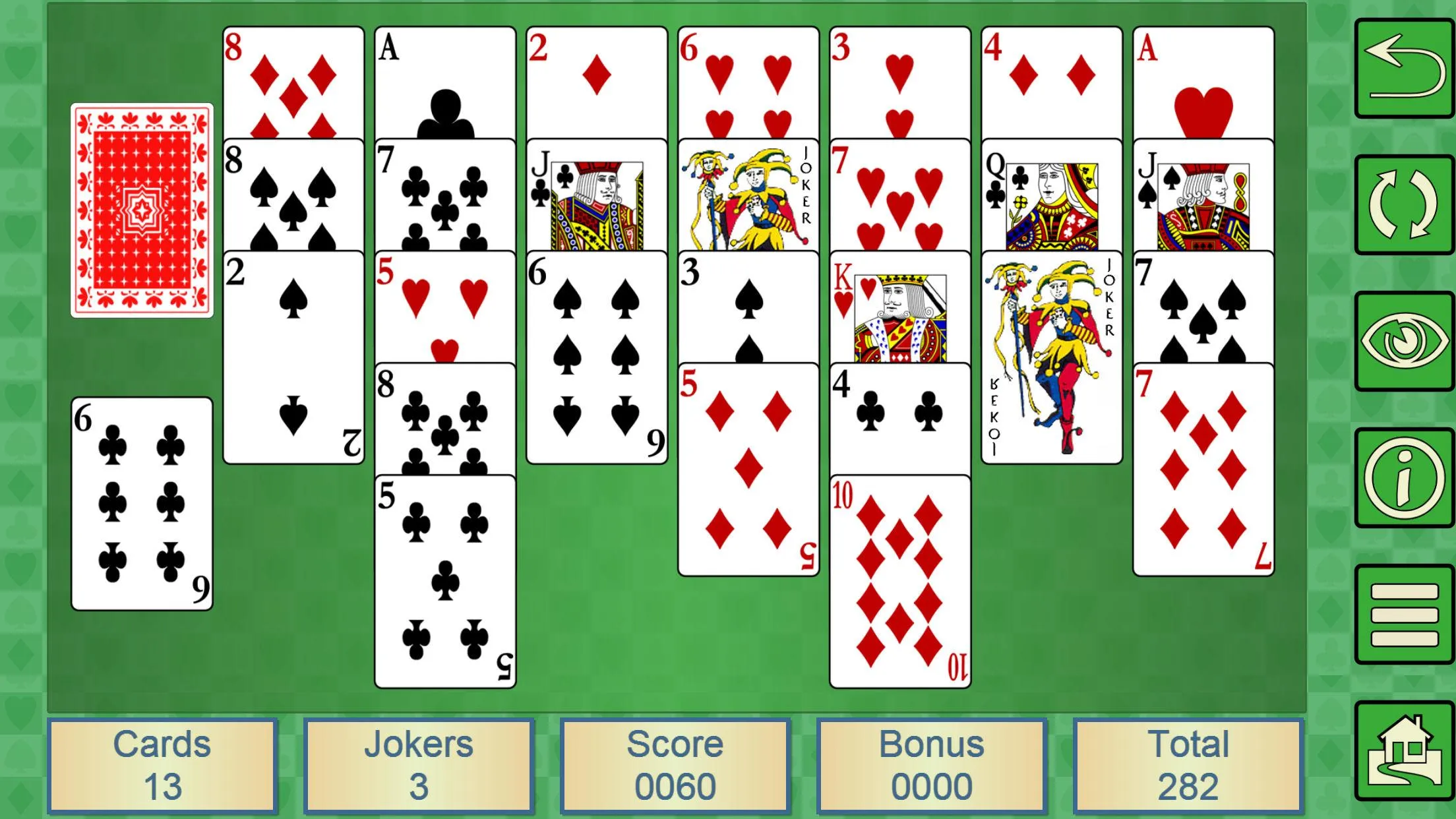 HomeRun V+ - card solitaire | Indus Appstore | Screenshot