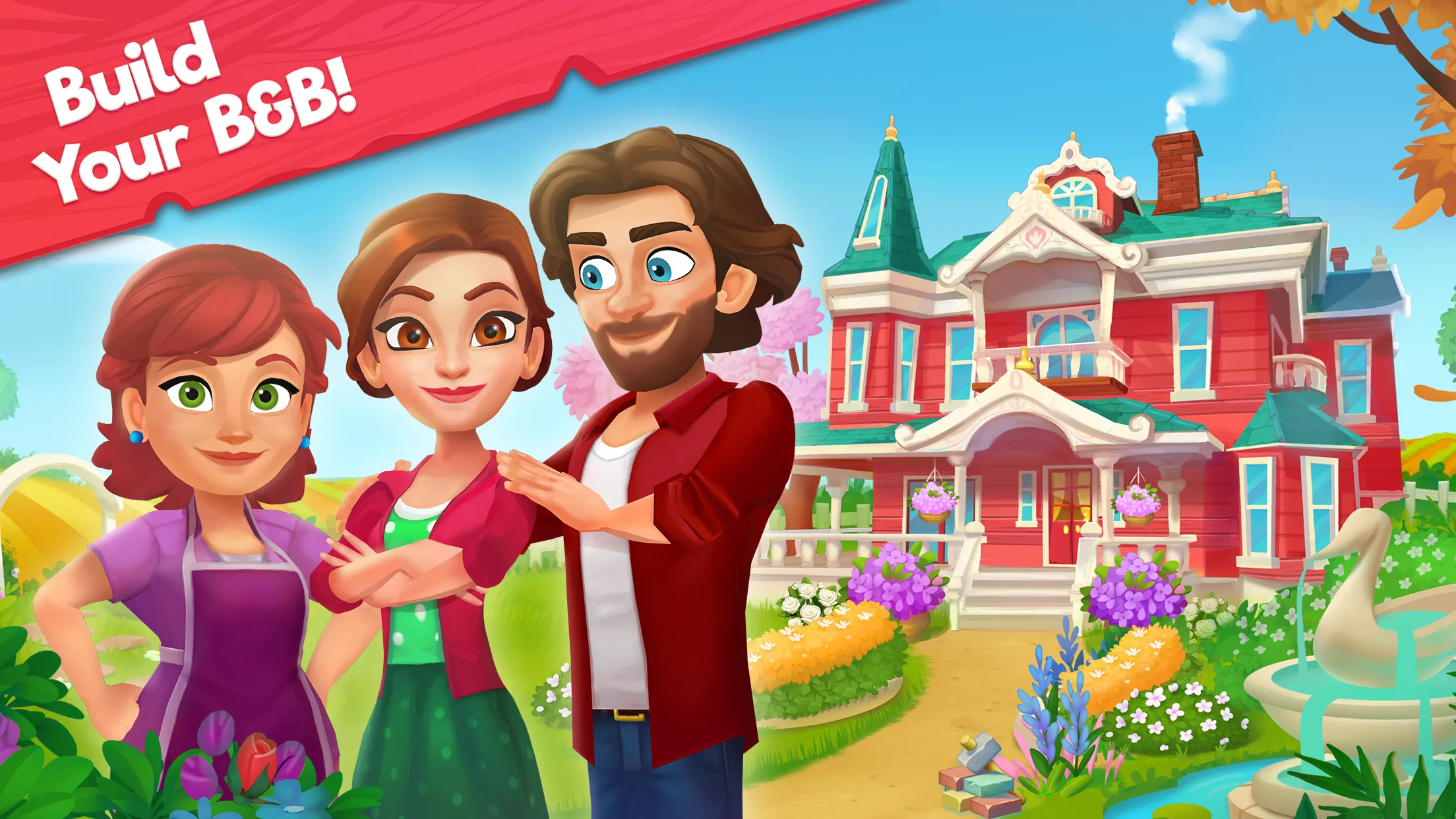 Delicious B&B: Decor & Match 3 | Indus Appstore | Screenshot