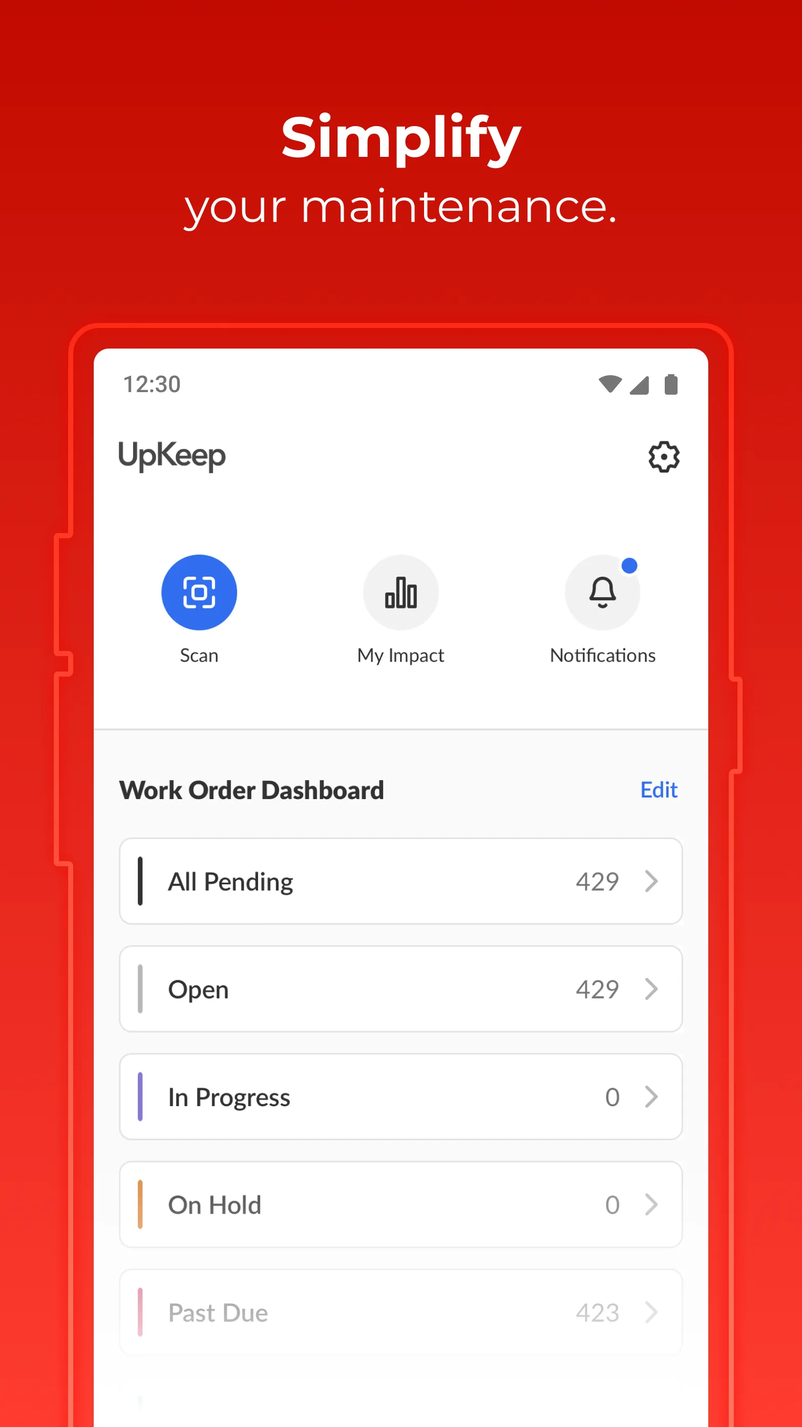 UpKeep Maintenance Management | Indus Appstore | Screenshot