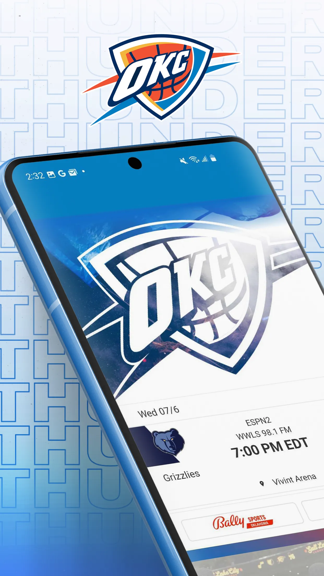 Oklahoma City Thunder | Indus Appstore | Screenshot