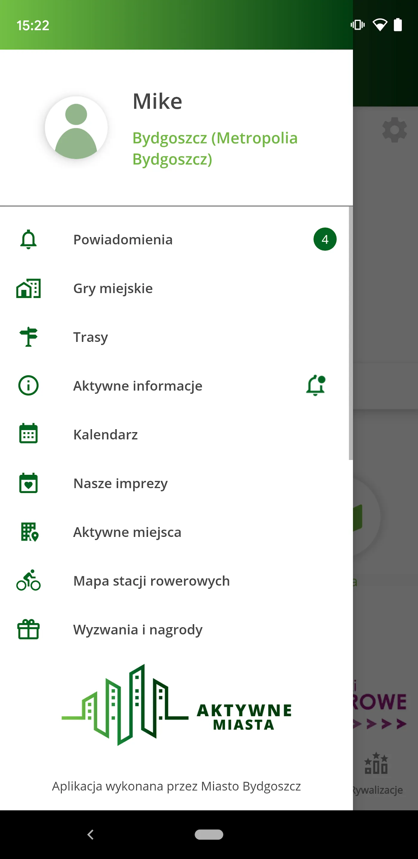 Aktywne Miasta | Indus Appstore | Screenshot