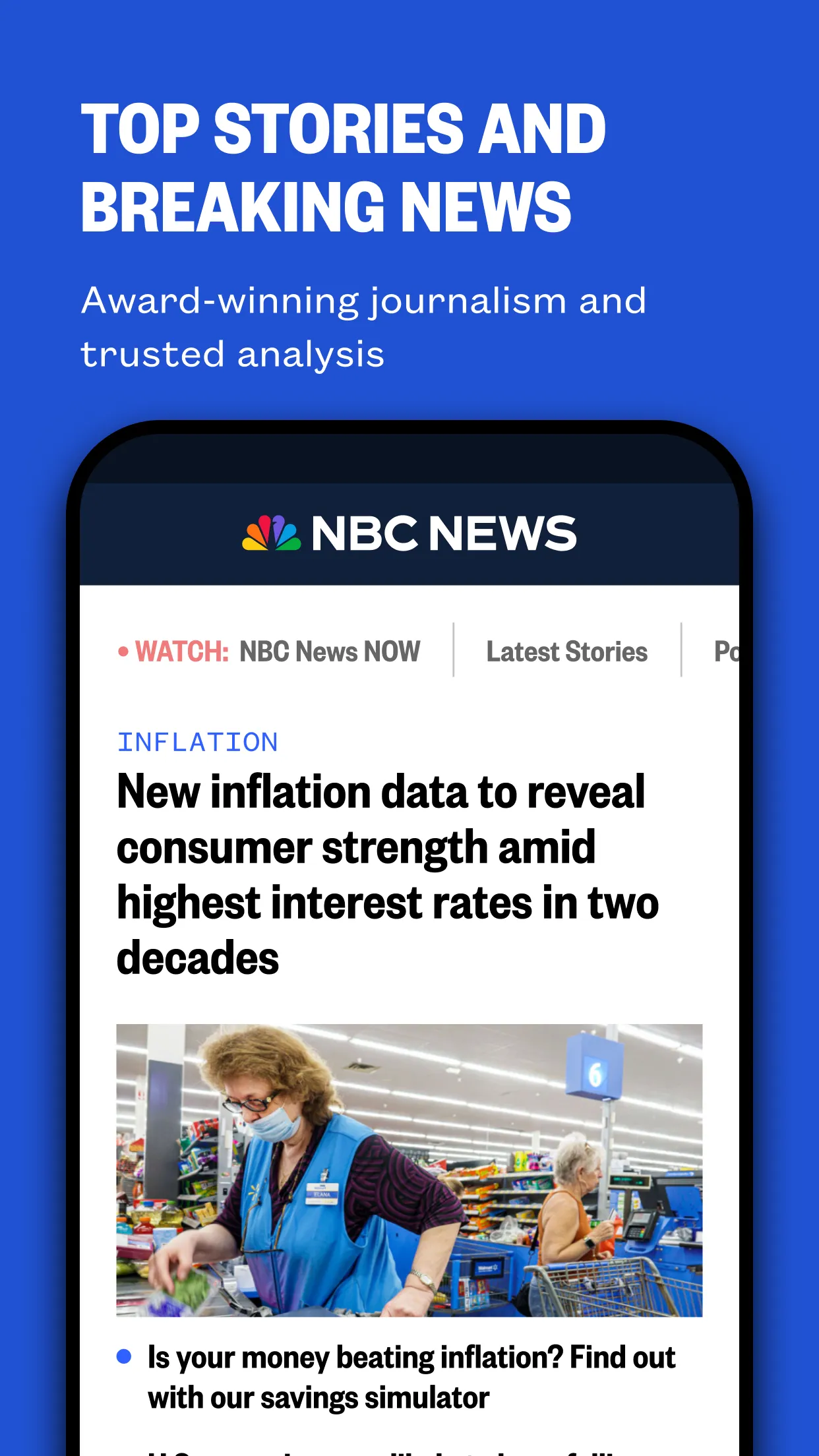 NBC News: Breaking News & Live | Indus Appstore | Screenshot