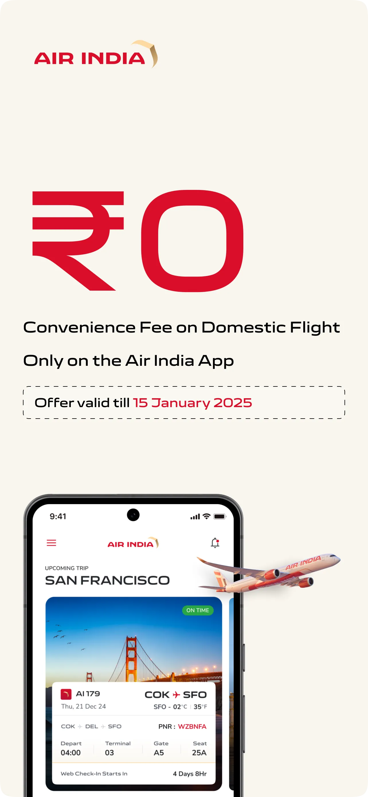 Air India: Book Flight Tickets | Indus Appstore | Screenshot