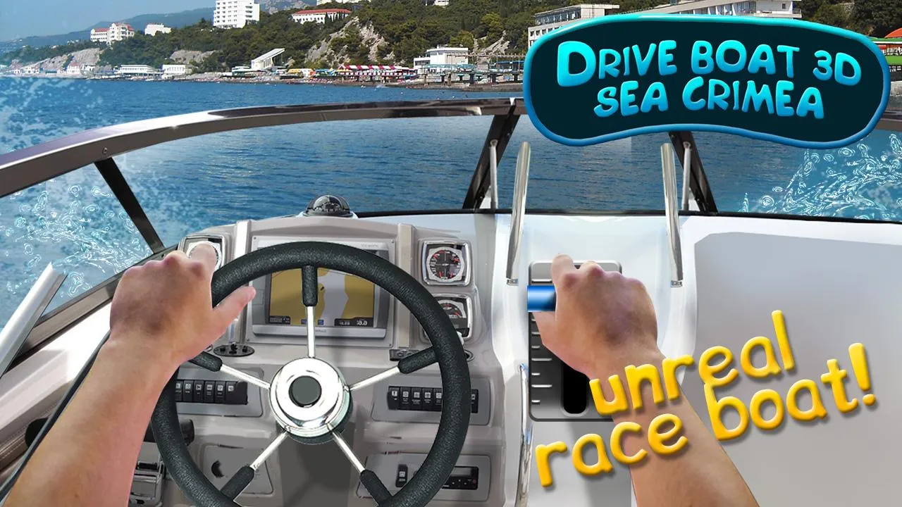 Drive Boat 3D Sea Crimea | Indus Appstore | Screenshot