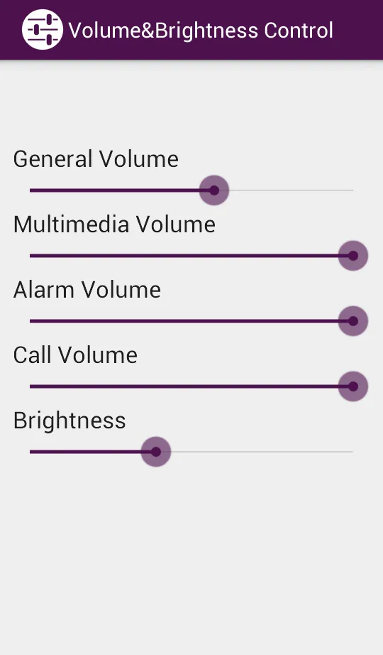 Volume & Brightness Control | Indus Appstore | Screenshot