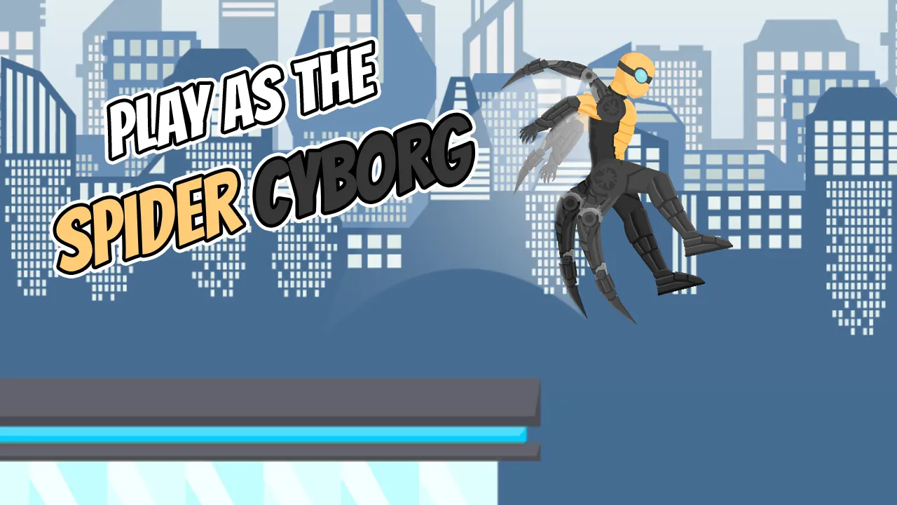 Spider Cyborg: City run | Indus Appstore | Screenshot