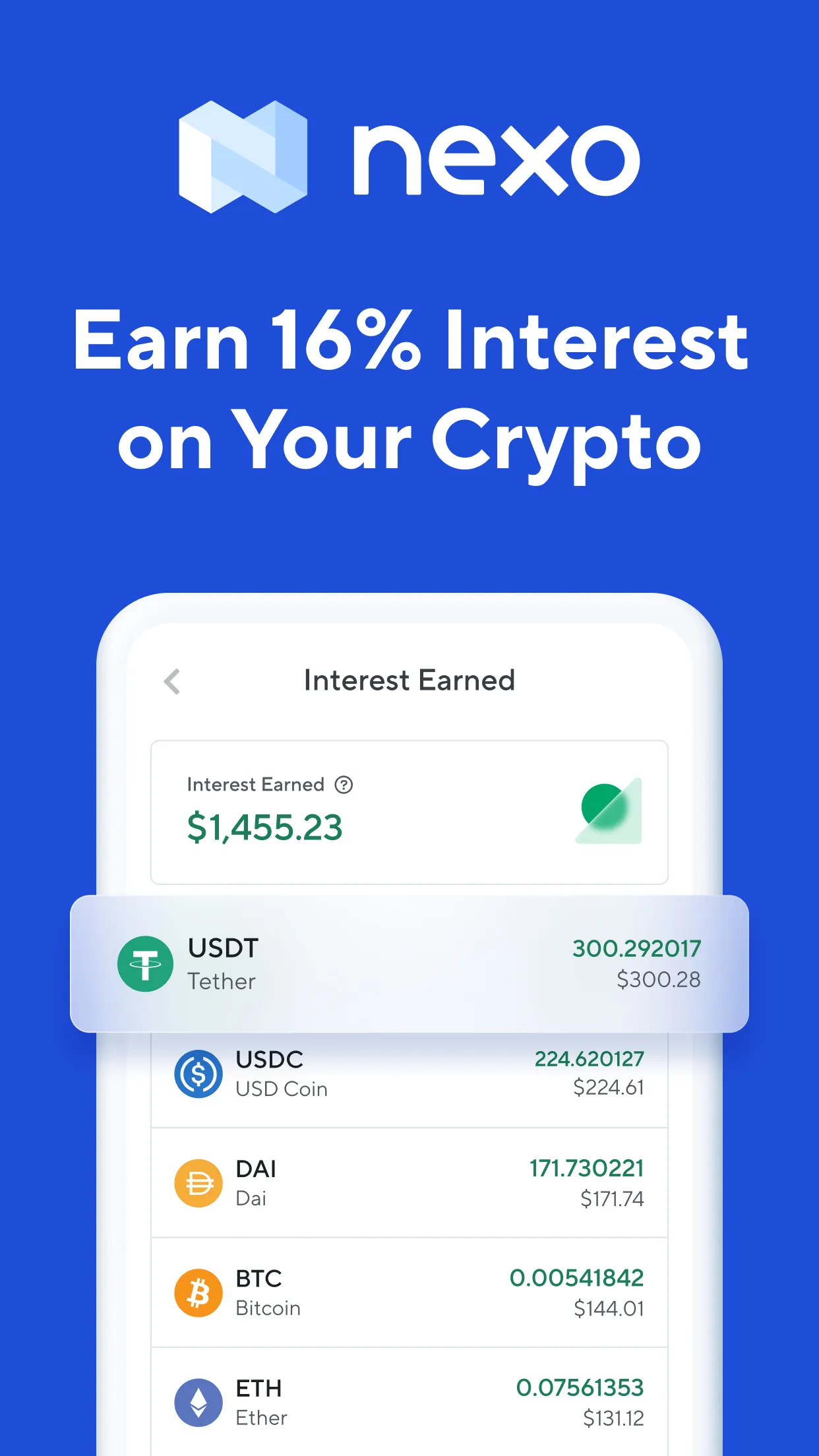 Nexo: Buy Bitcoin & Crypto | Indus Appstore | Screenshot