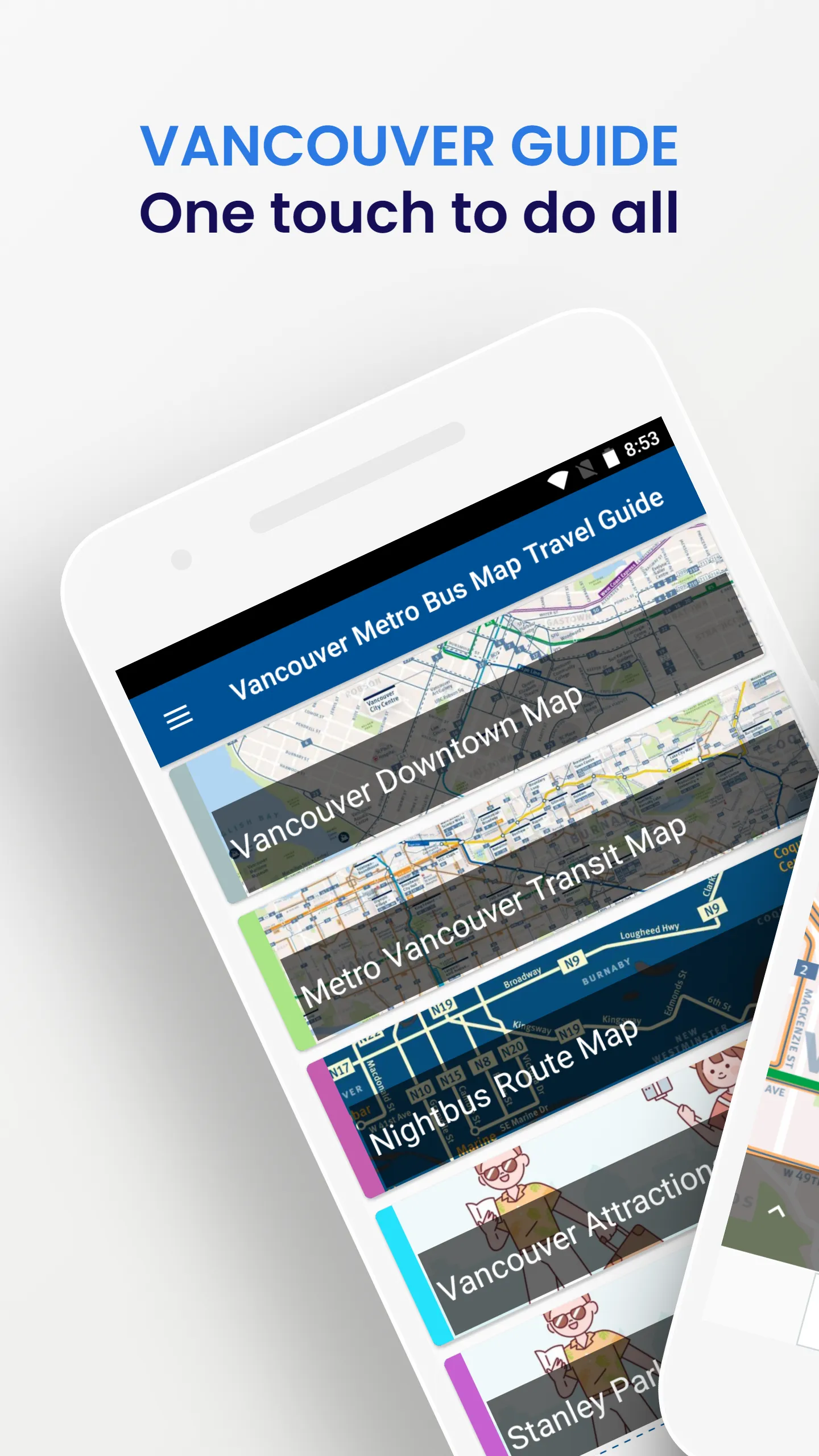 VANCOUVER METRO SKYTRAIN BLINE | Indus Appstore | Screenshot