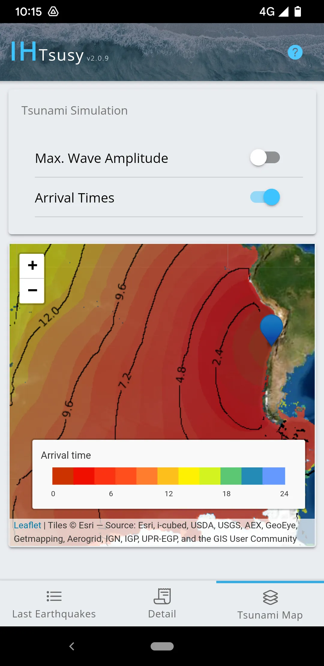 IH Tsunamis System | Indus Appstore | Screenshot