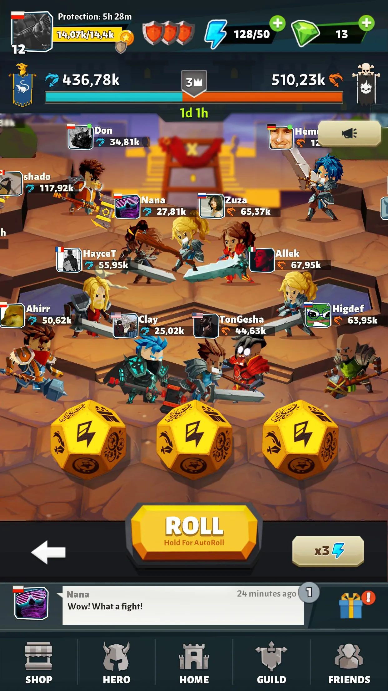 Slash & Roll: Dice Heroes | Indus Appstore | Screenshot