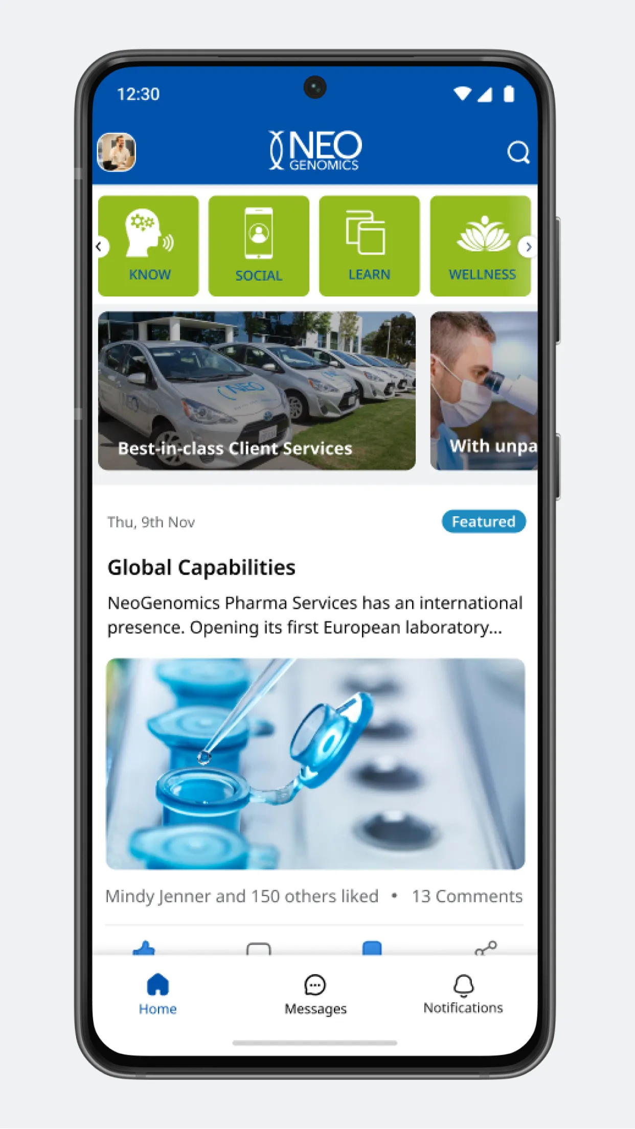 NeoGenomics App | Indus Appstore | Screenshot