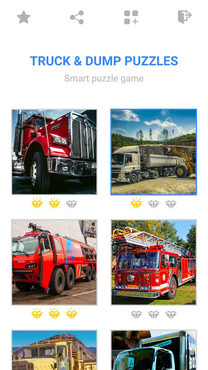 Jigsaw Truck Mosaic Puzzles | Indus Appstore | Screenshot