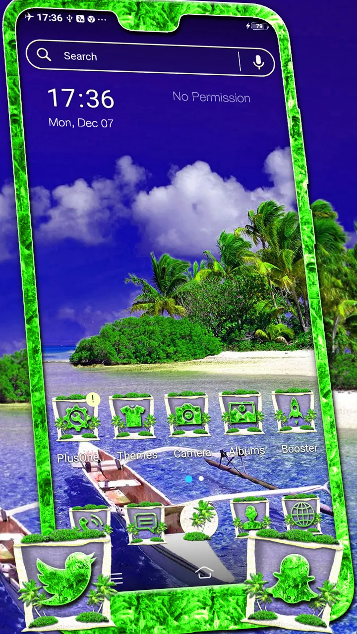 Sea Beach Boat Theme | Indus Appstore | Screenshot