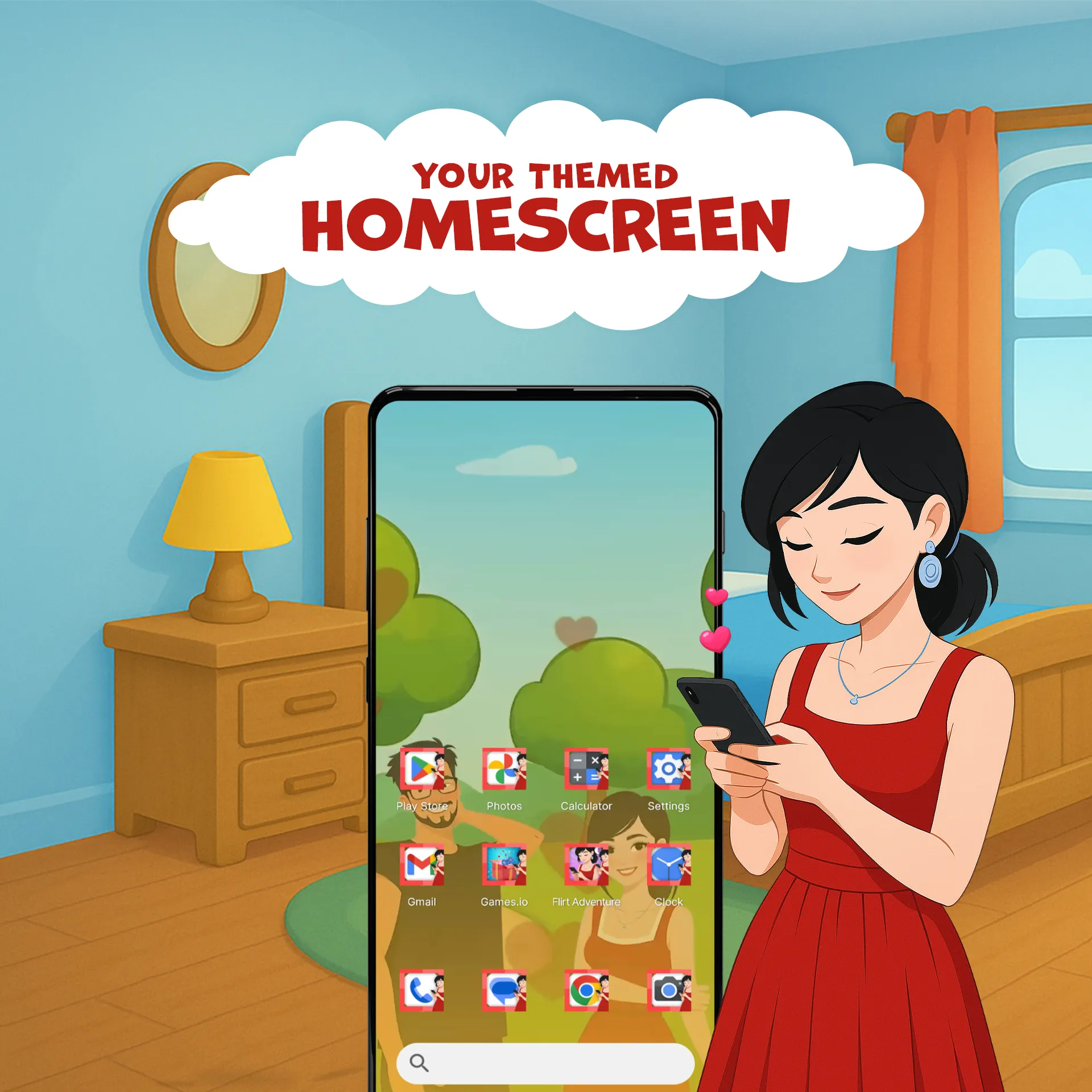 Flirt Adventure Launcher Plus | Indus Appstore | Screenshot