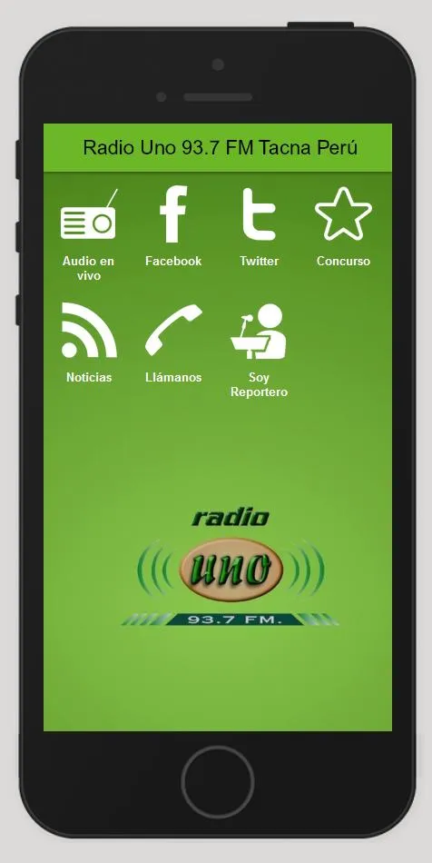 Radio Uno 93.7 FM Tacna | Indus Appstore | Screenshot